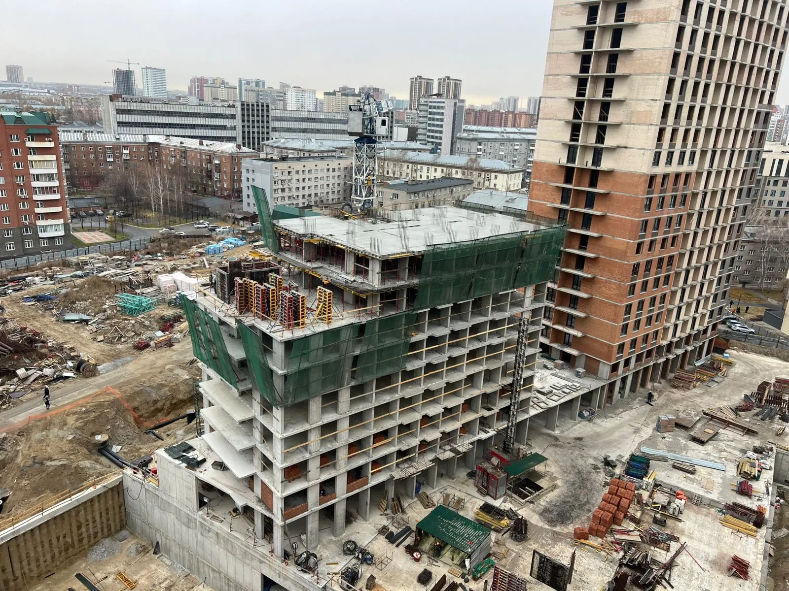 ЖК Расцветай на Красном ход строительства