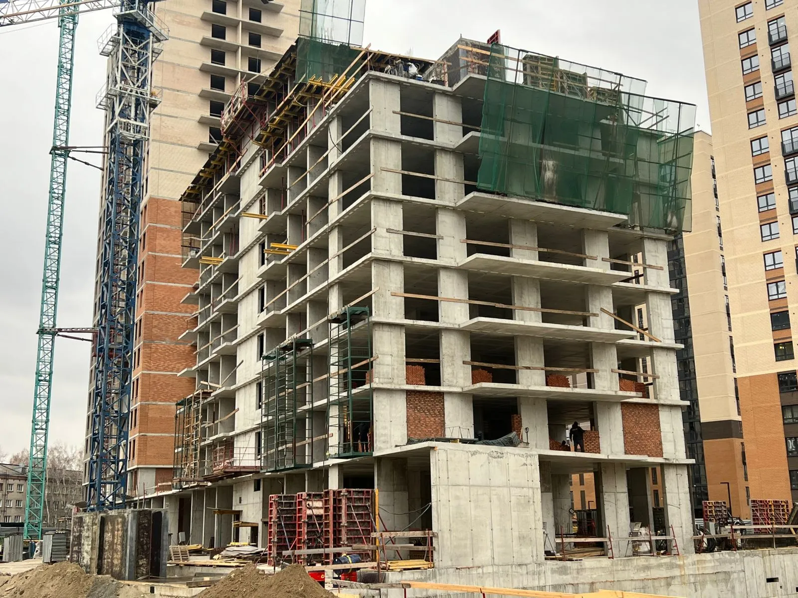 ЖК Расцветай на Красном ход строительства