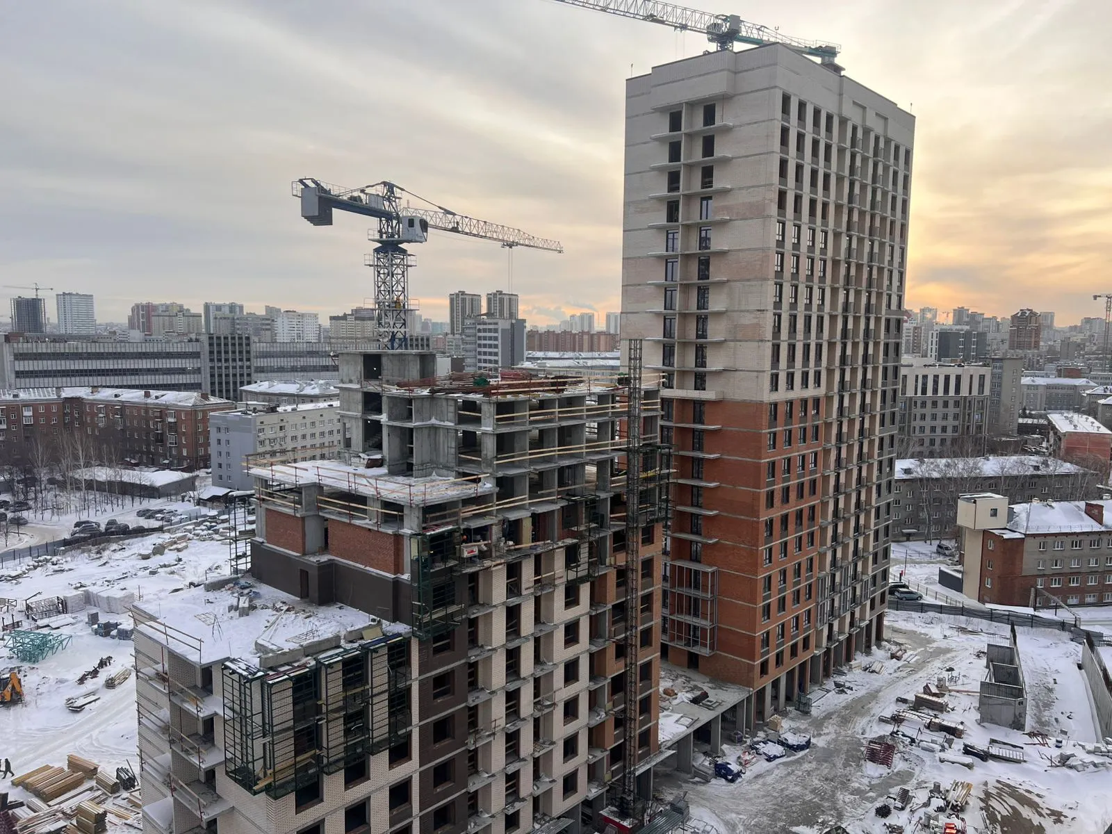 ЖК Расцветай на Красном ход строительства