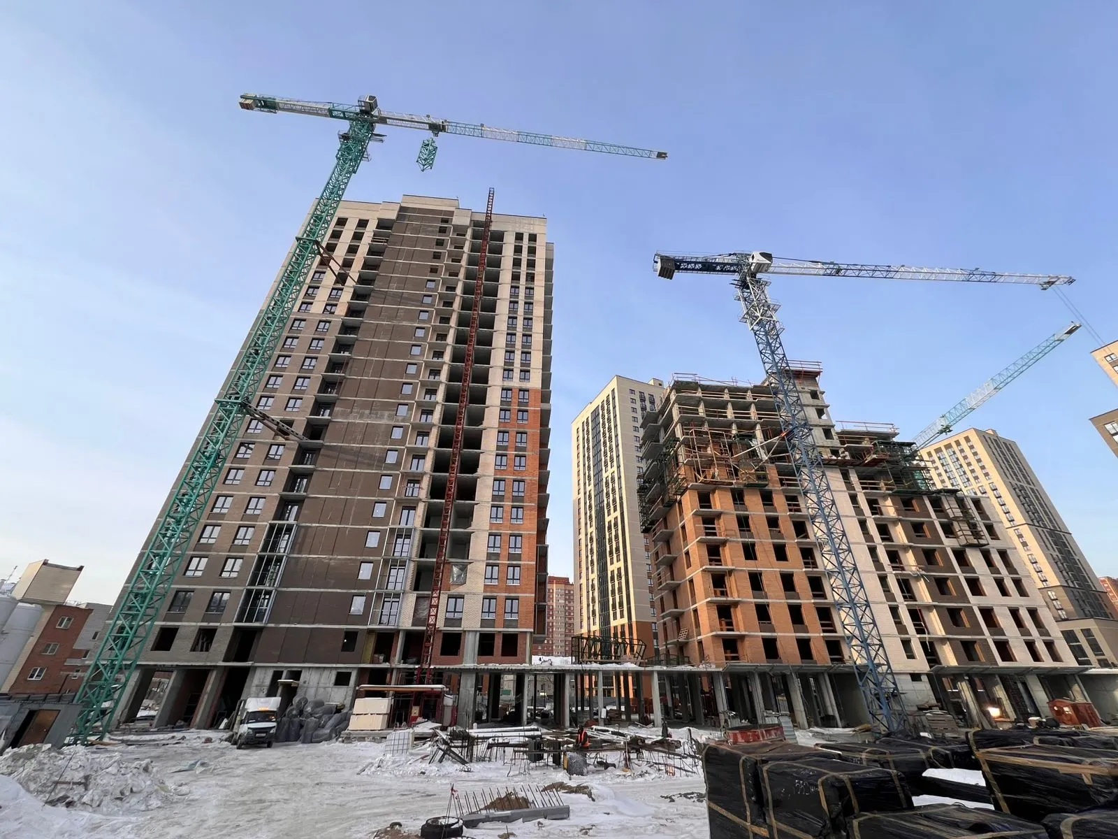 ЖК Расцветай на Красном ход строительства