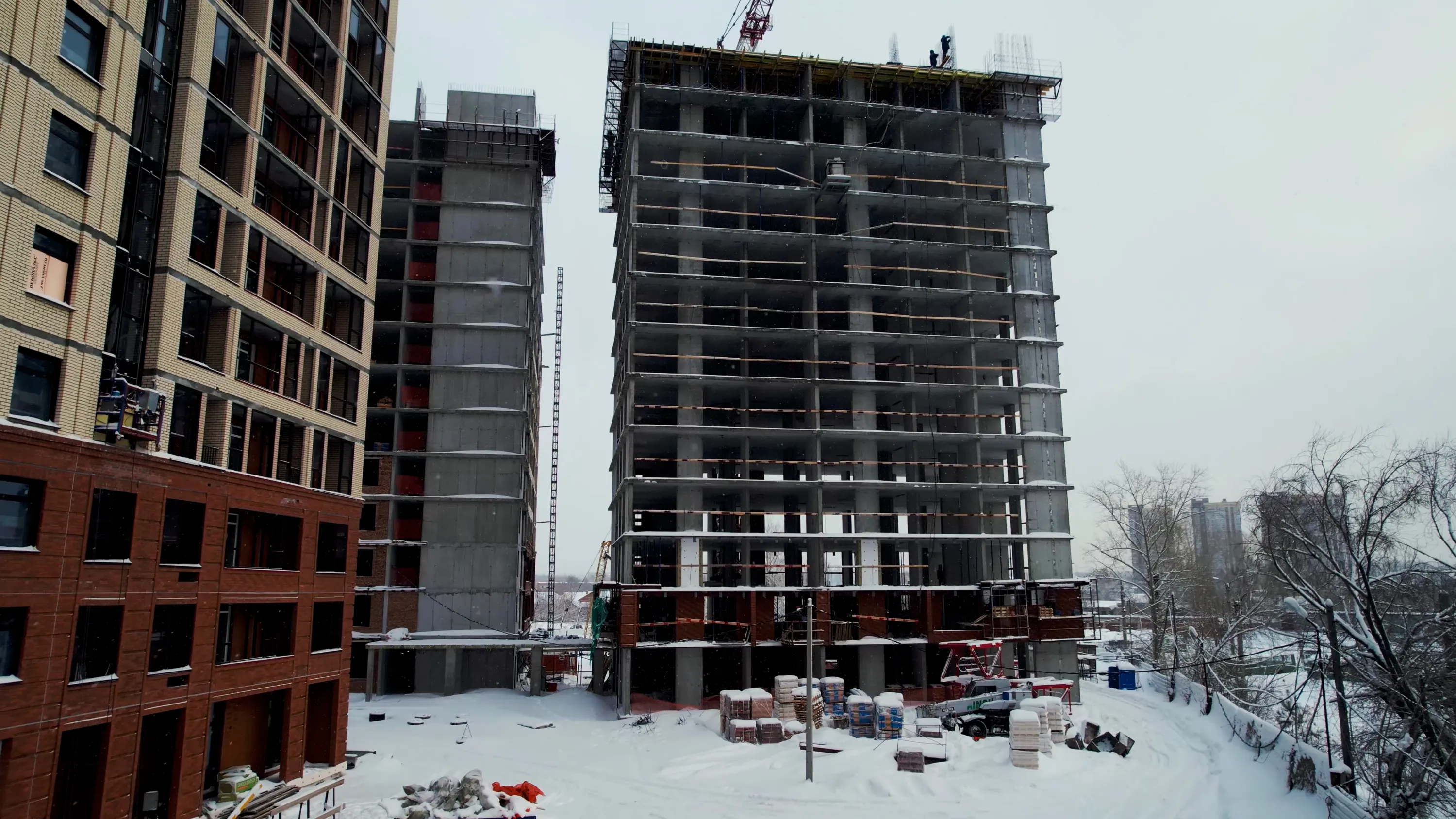 ЖК "Нормандия-Неман" ход строительства