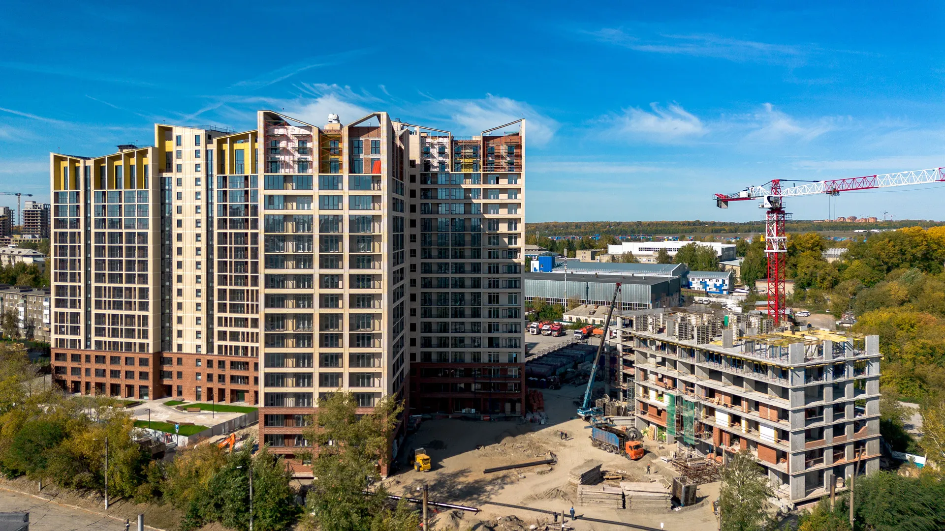 ЖК "Нормандия-Неман" ход строительства