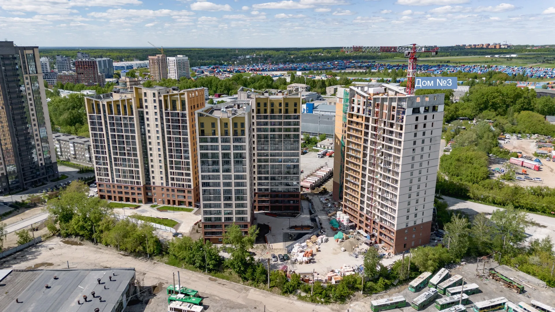 ЖК "Нормандия-Неман" ход строительства