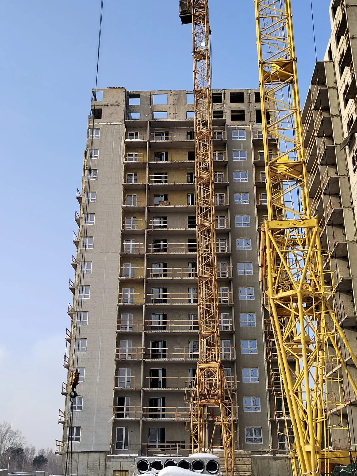 ЖК "Ежевика" ход строительства