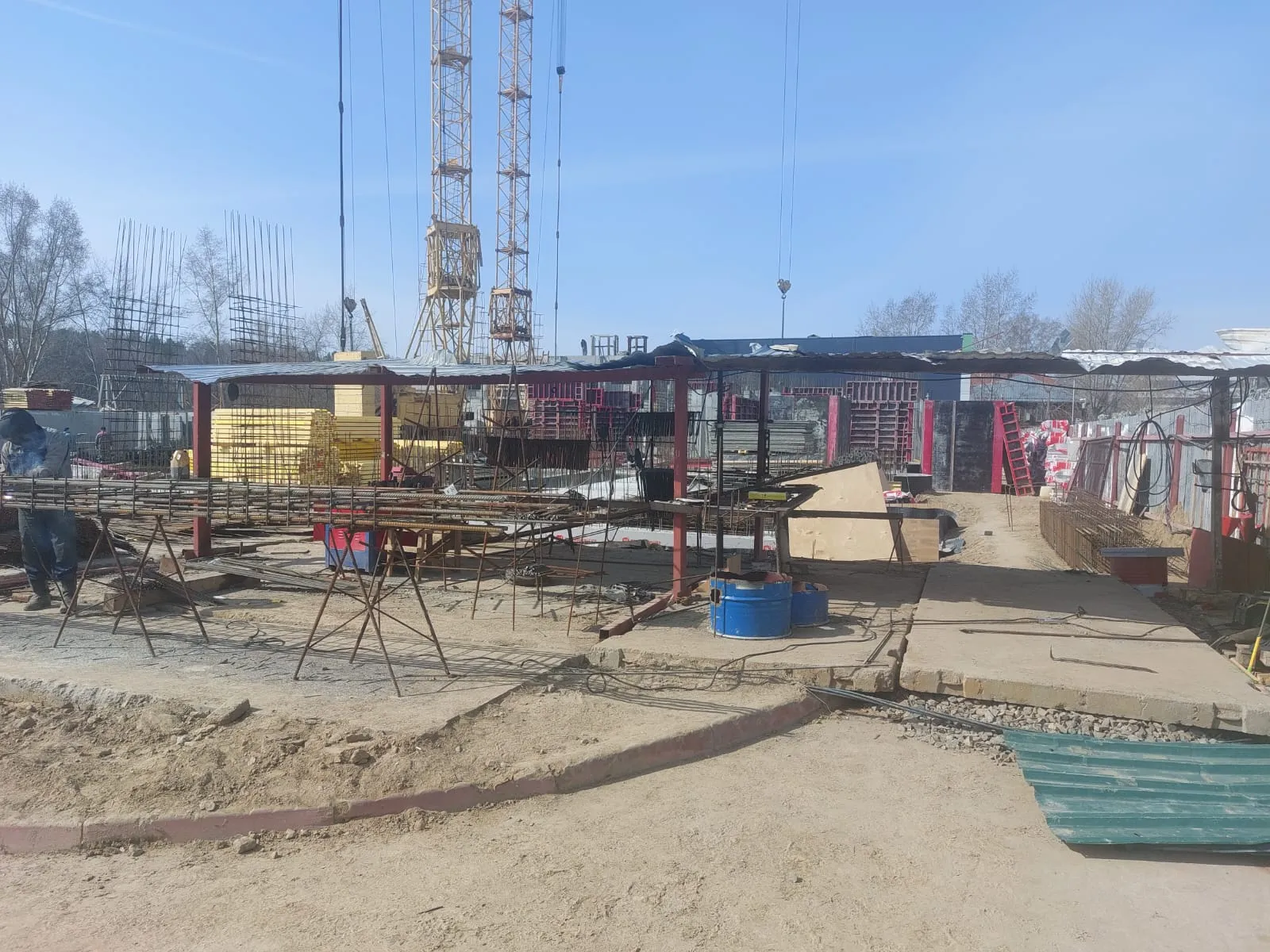 ЖК "Ежевика" ход строительства