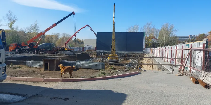 ЖК "Ежевика" ход строительства