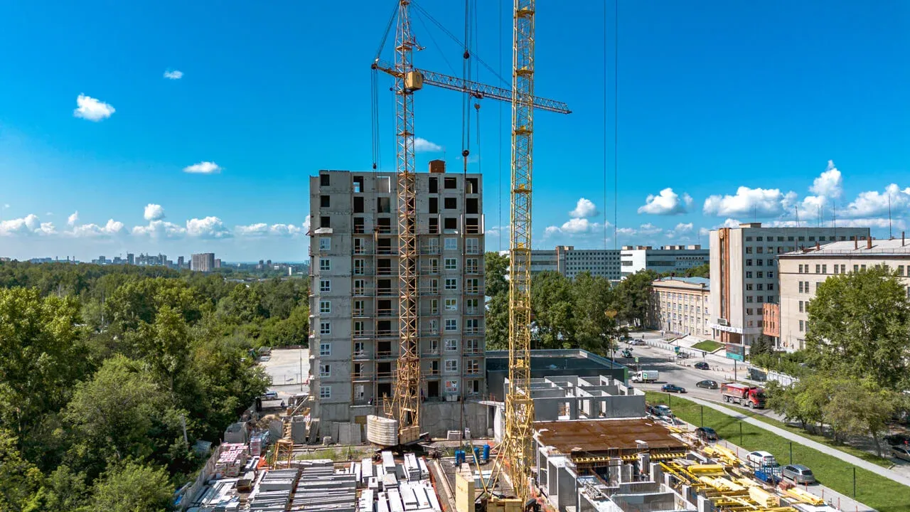 ЖК "Ежевика" ход строительства