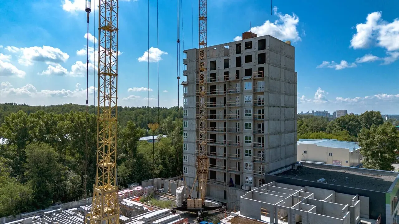 ЖК "Ежевика" ход строительства