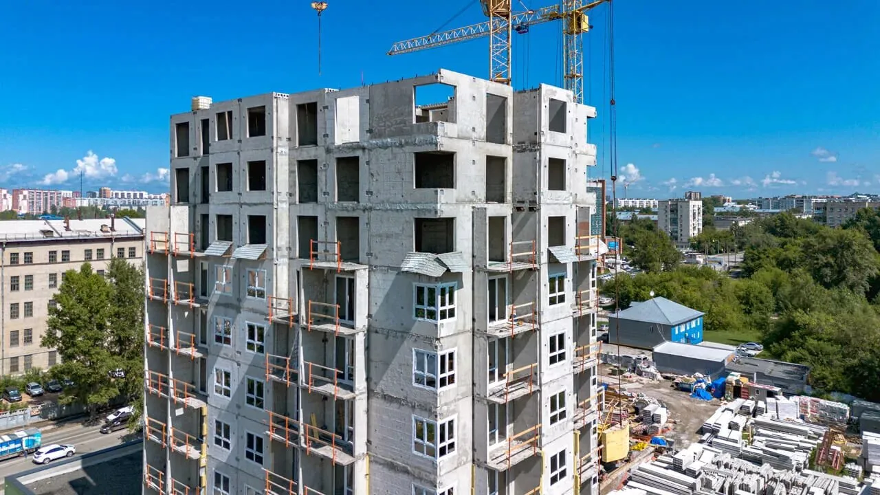 ЖК "Ежевика" ход строительства