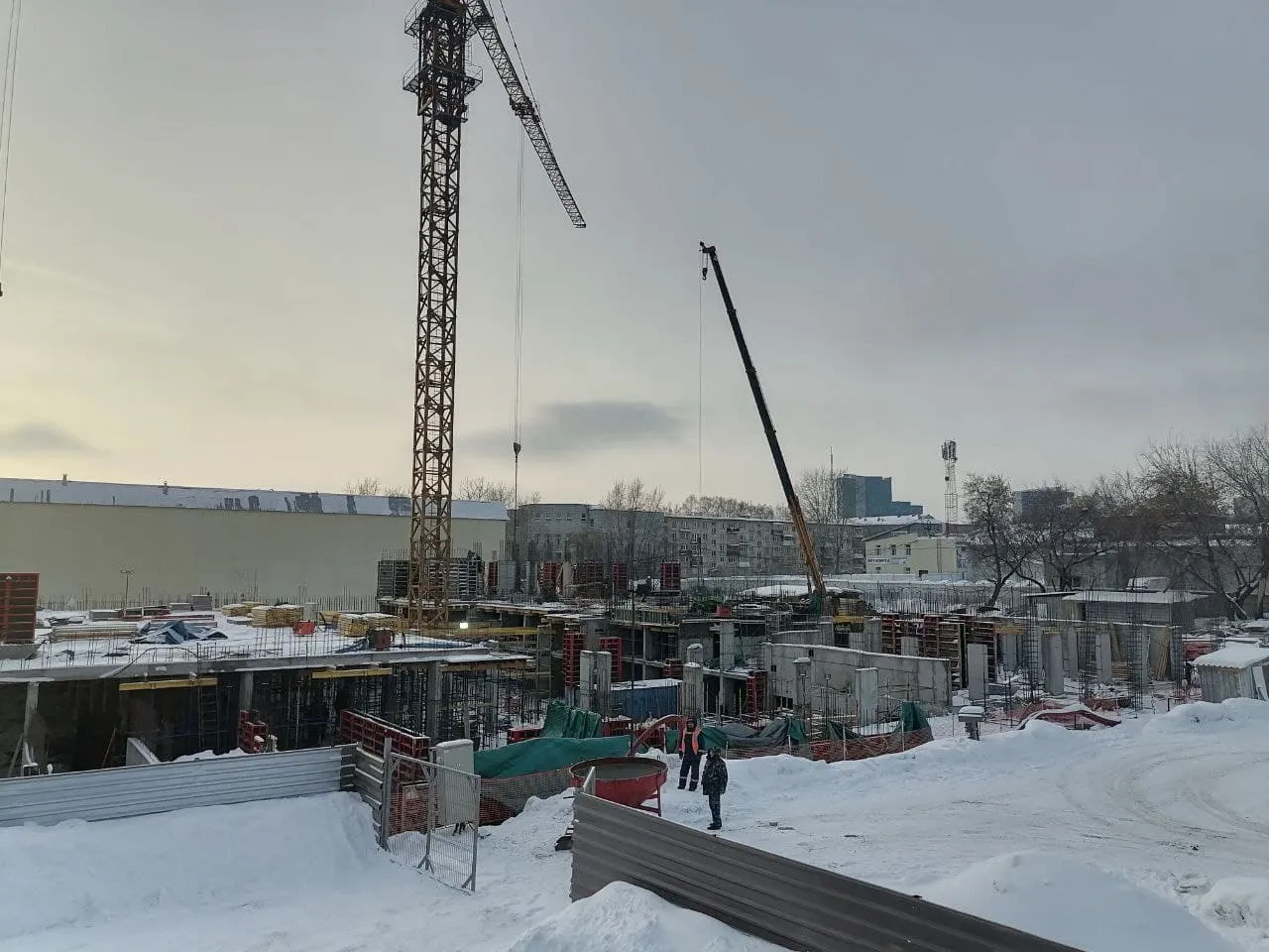 ЖК "КВАРТАЛЫ НЕМИРОВИЧА" ход строительства