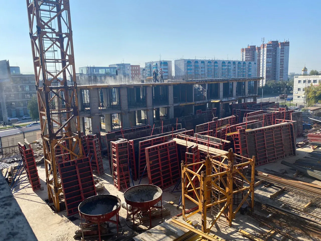 ЖК "КВАРТАЛЫ НЕМИРОВИЧА" ход строительства