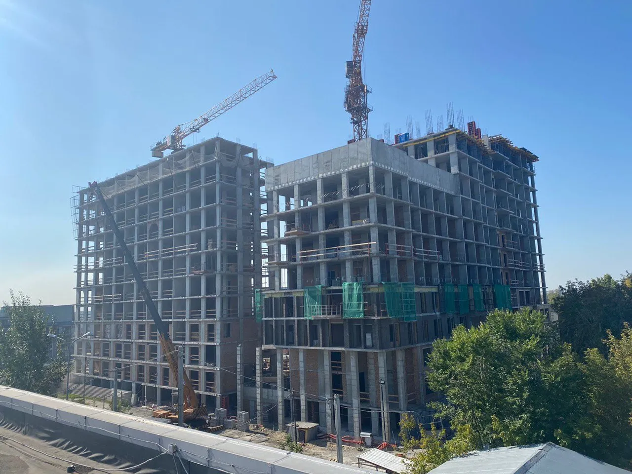 ЖК "КВАРТАЛЫ НЕМИРОВИЧА" ход строительства