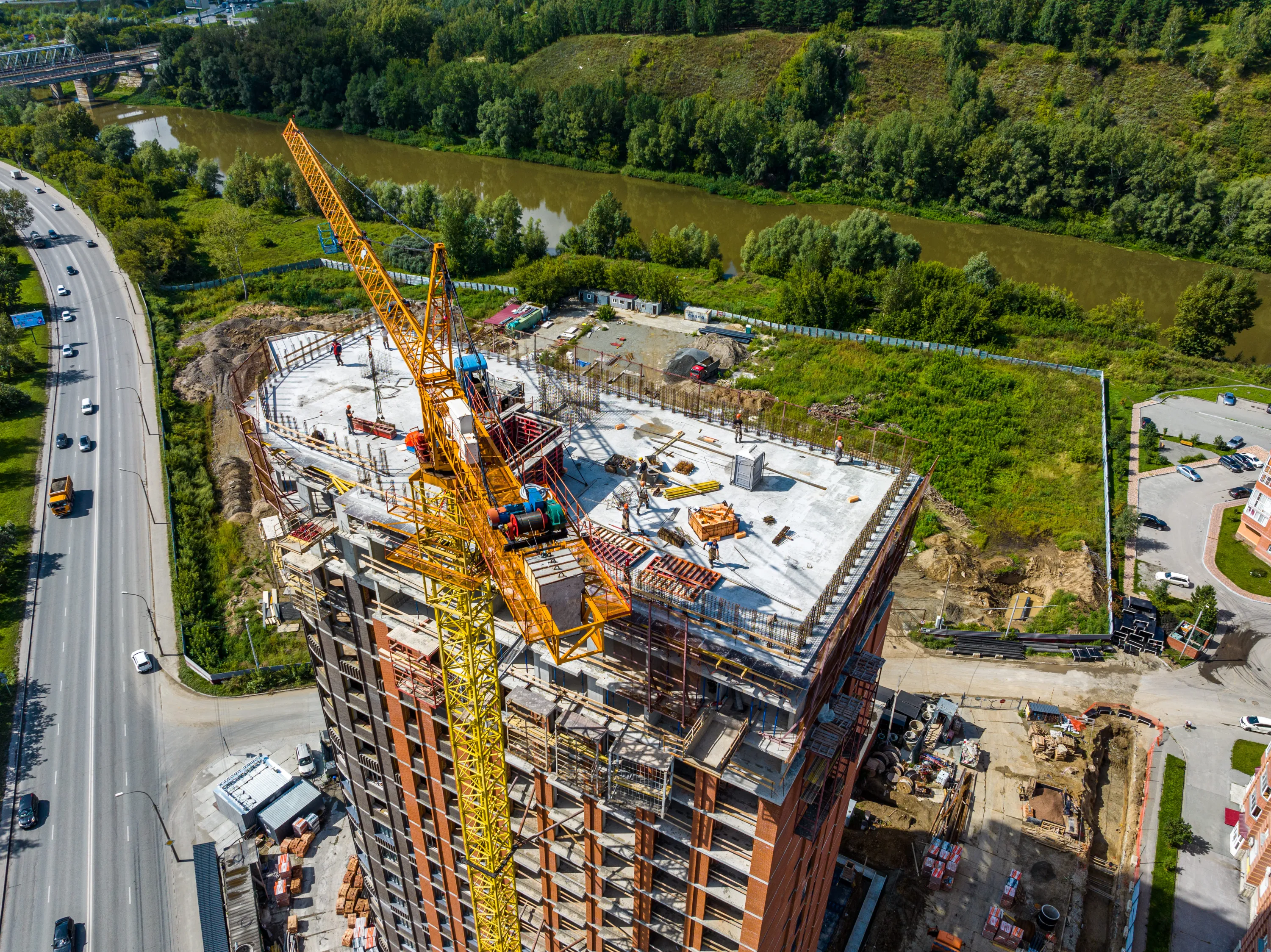 ЖК Флагман Холл ход строительства