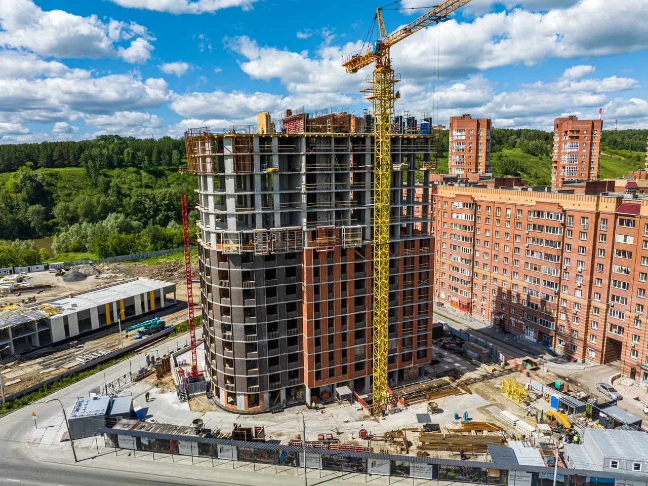 ЖК Флагман Холл ход строительства