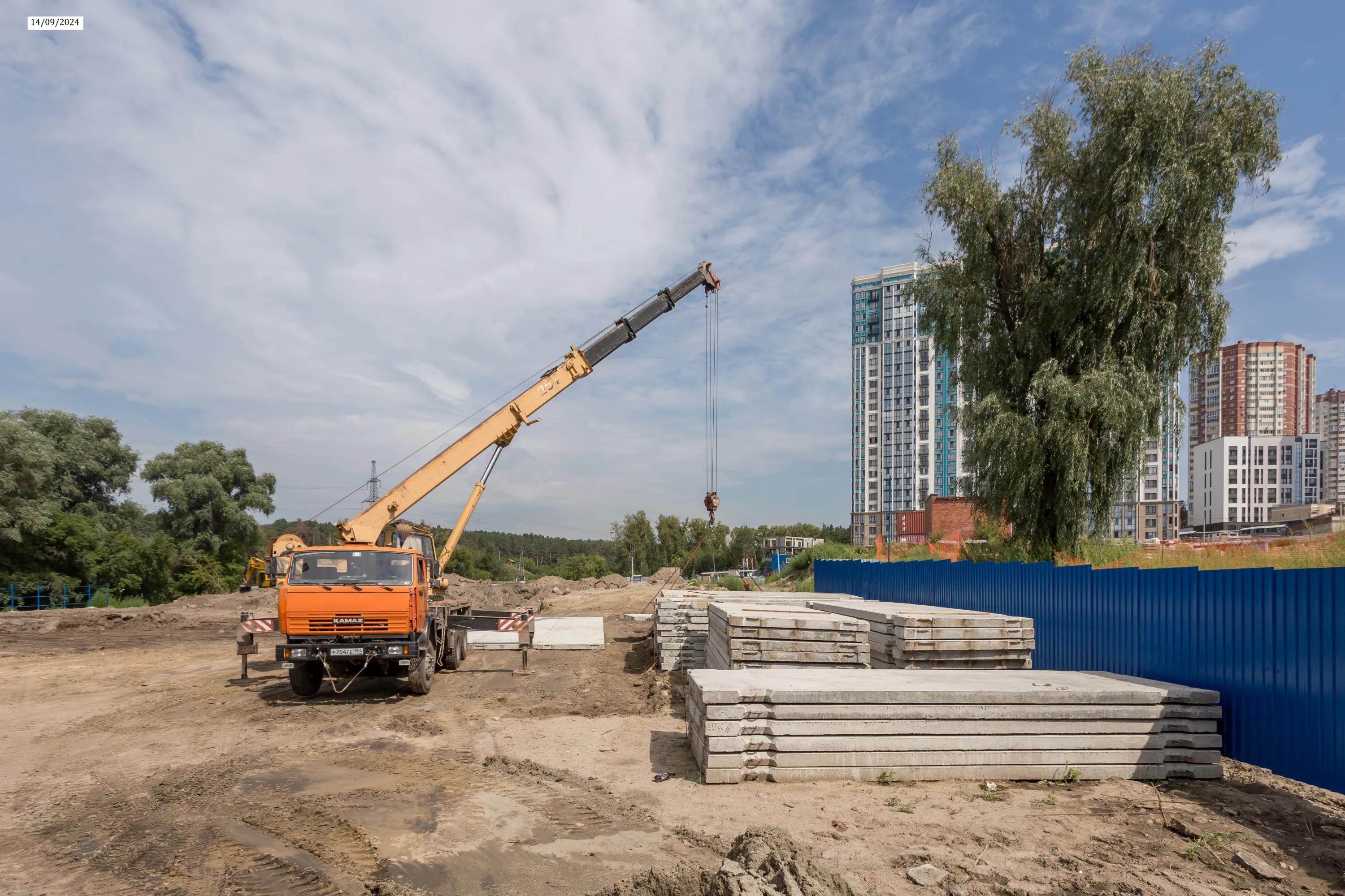 ЖК Страна.Береговая ход строительства