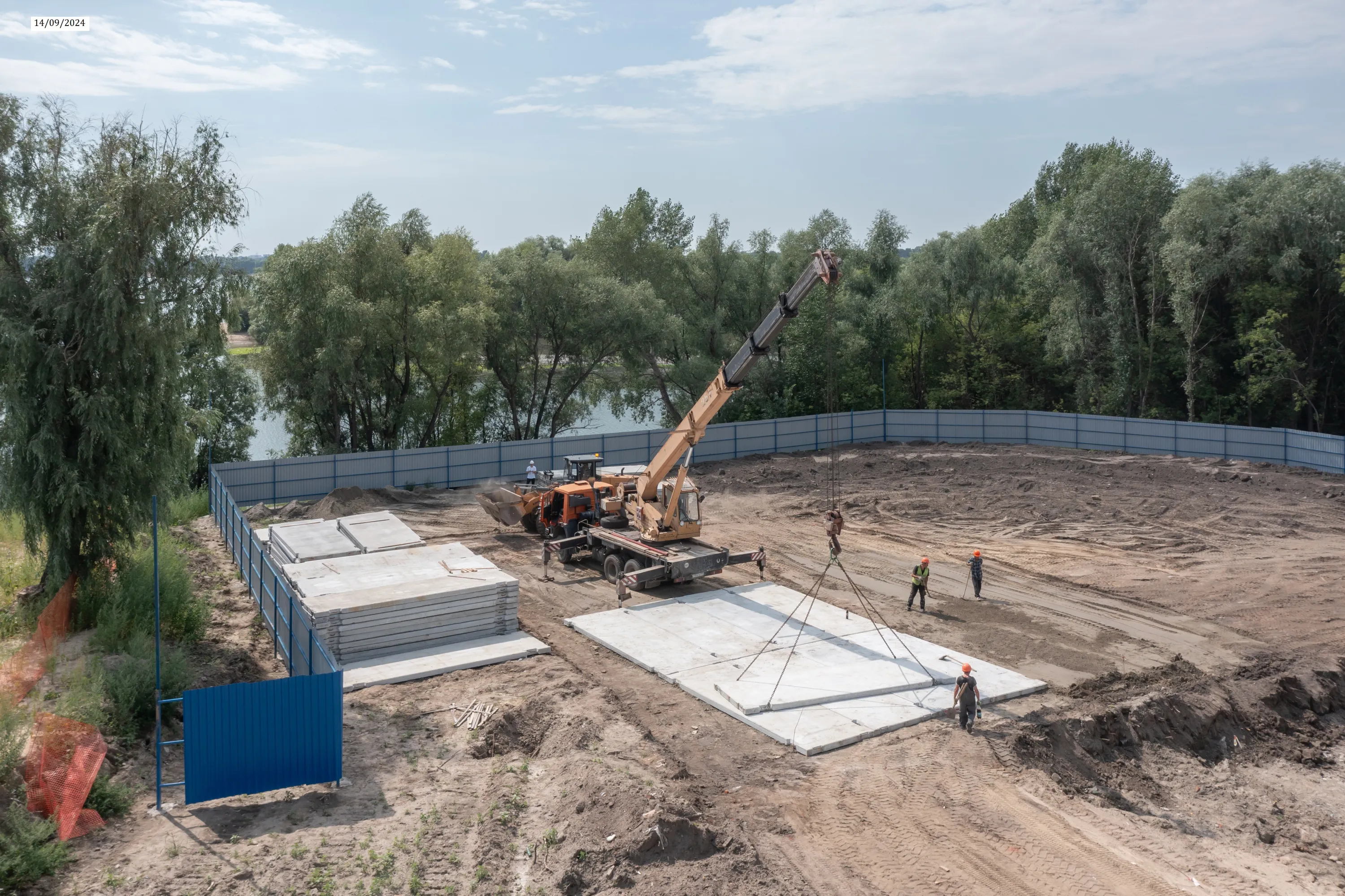 ЖК Страна.Береговая ход строительства