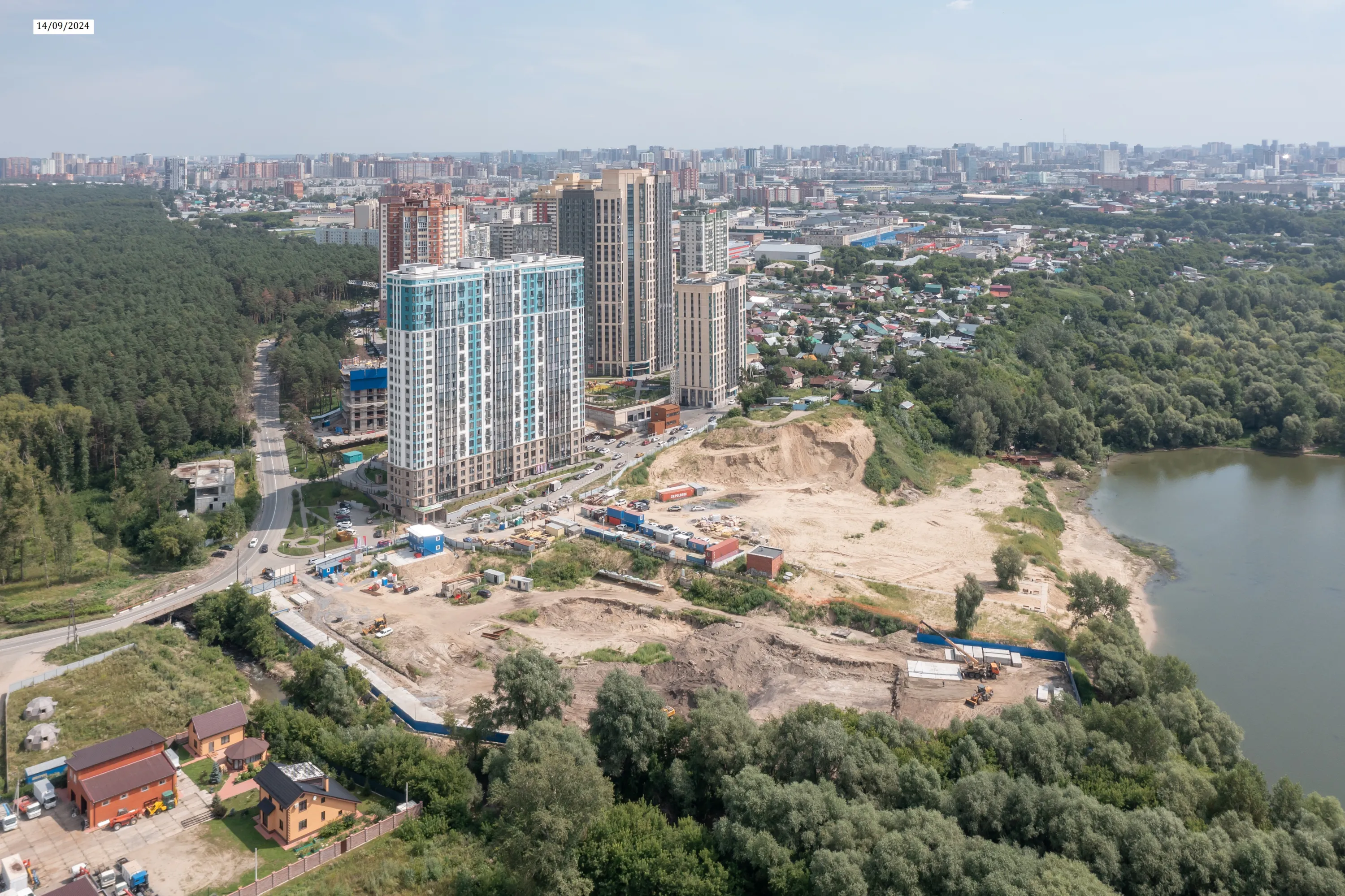 ЖК Страна.Береговая ход строительства