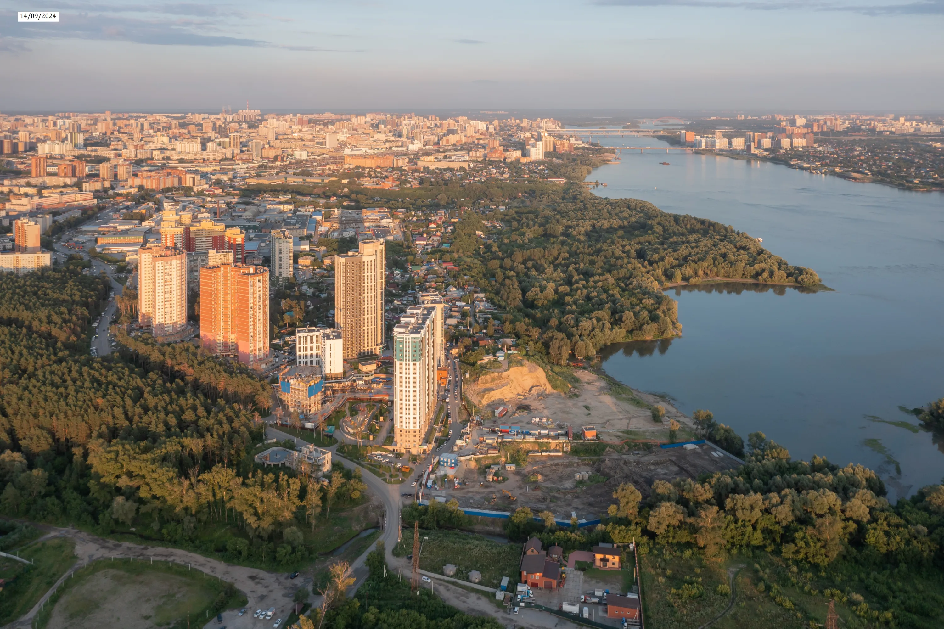 ЖК Страна.Береговая ход строительства