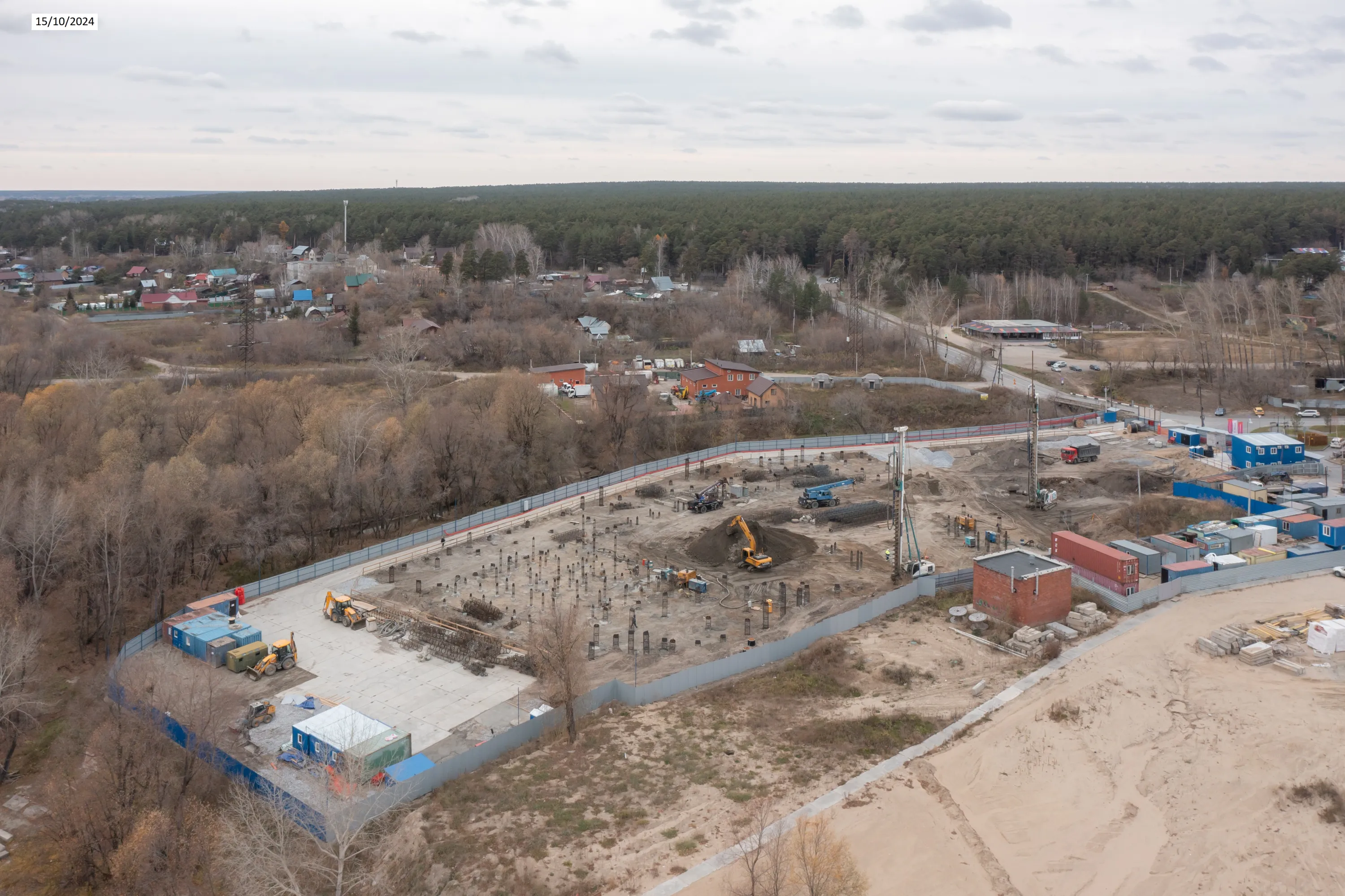 ЖК Страна.Береговая ход строительства