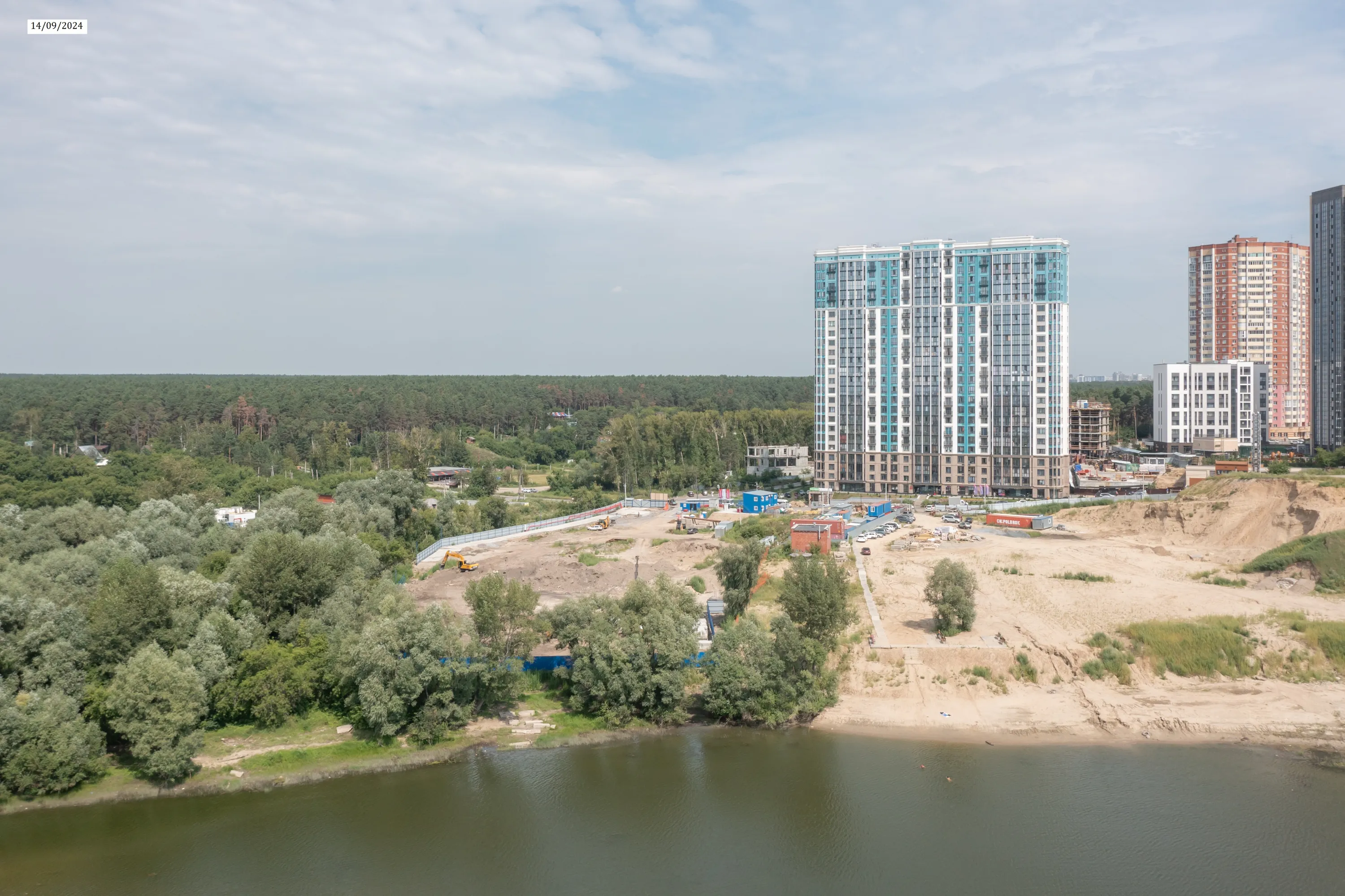 ЖК Страна.Береговая ход строительства