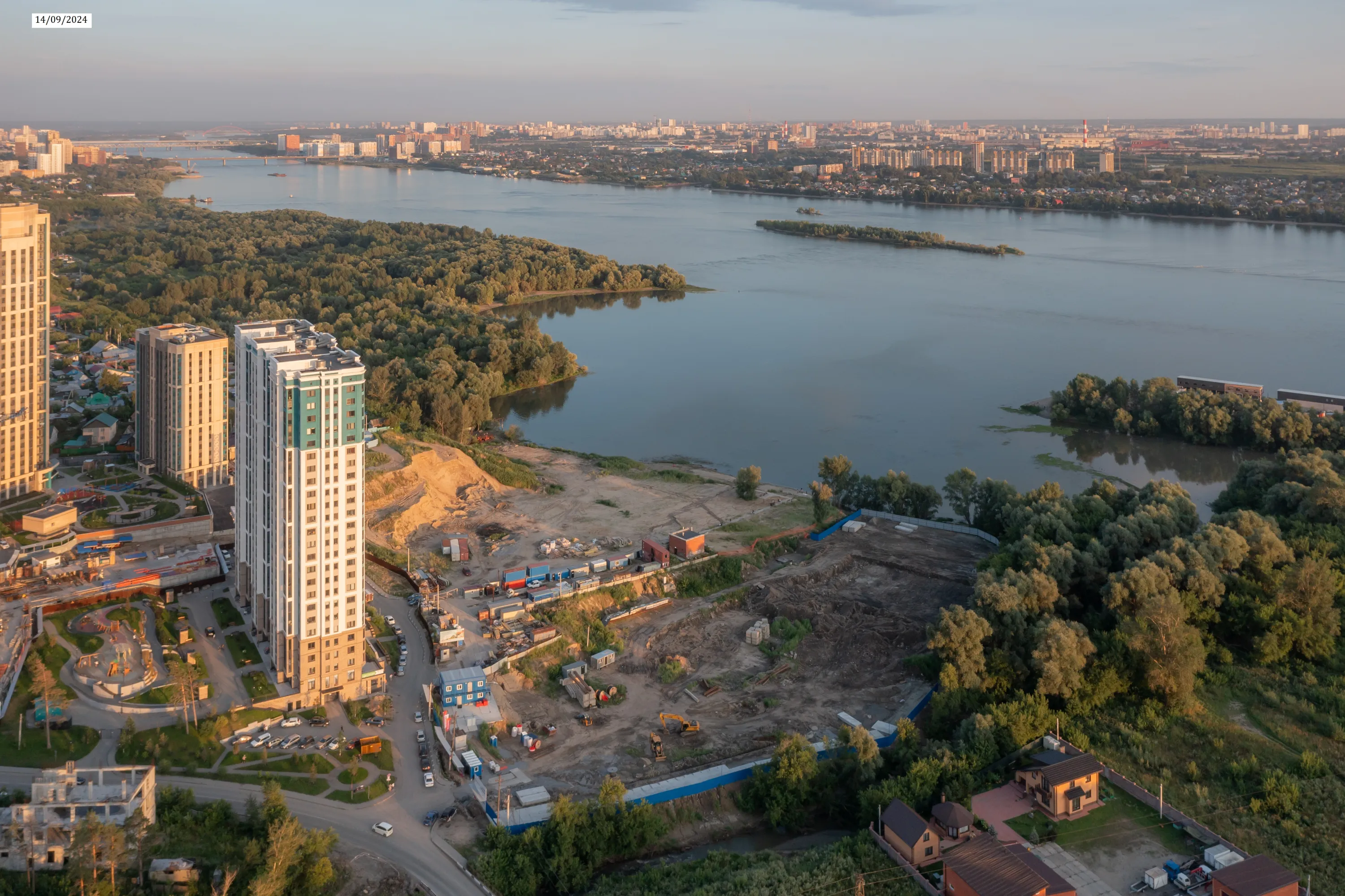 ЖК Страна.Береговая ход строительства