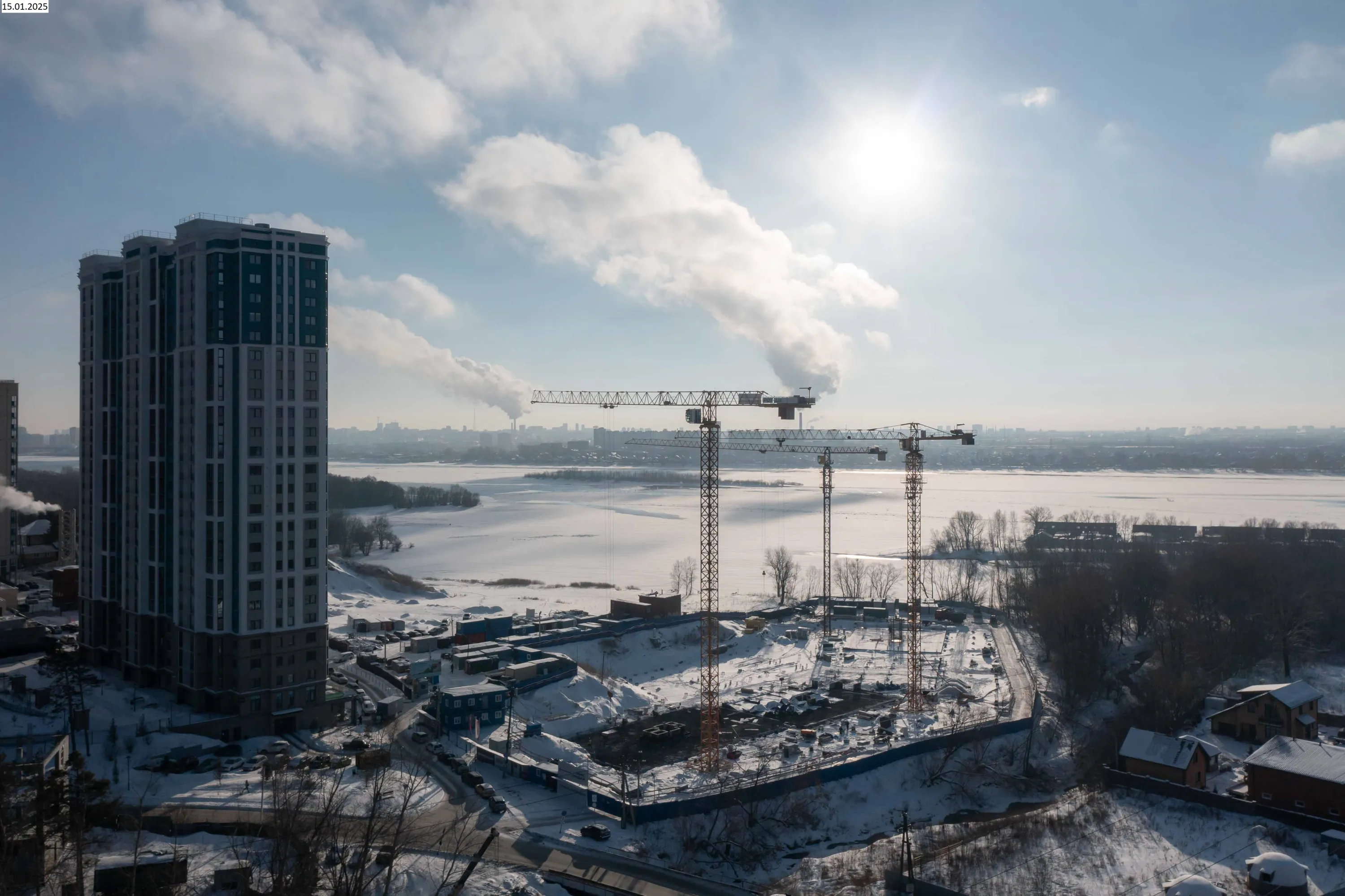 ЖК Страна.Береговая ход строительства