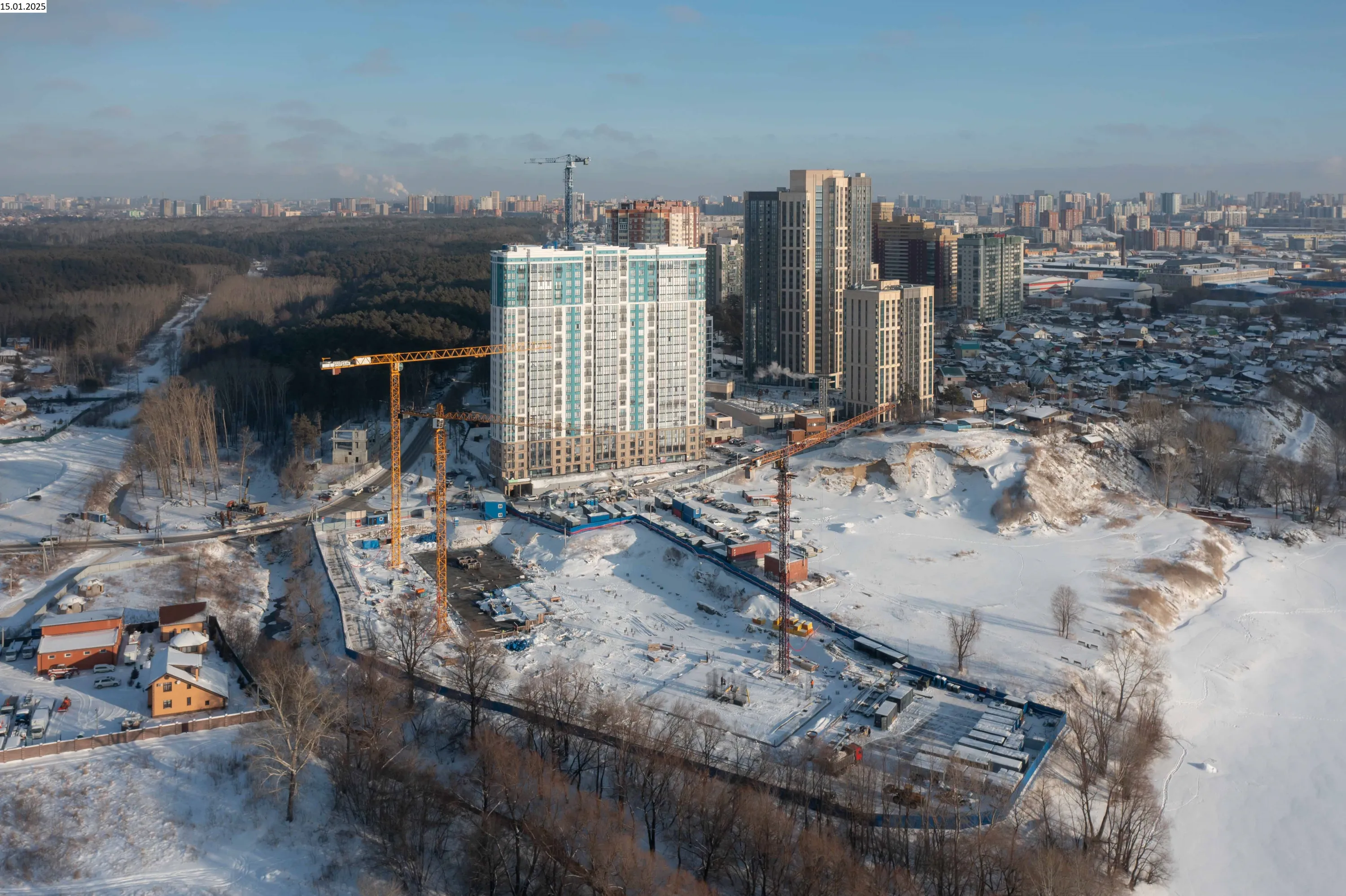 ЖК Страна.Береговая ход строительства