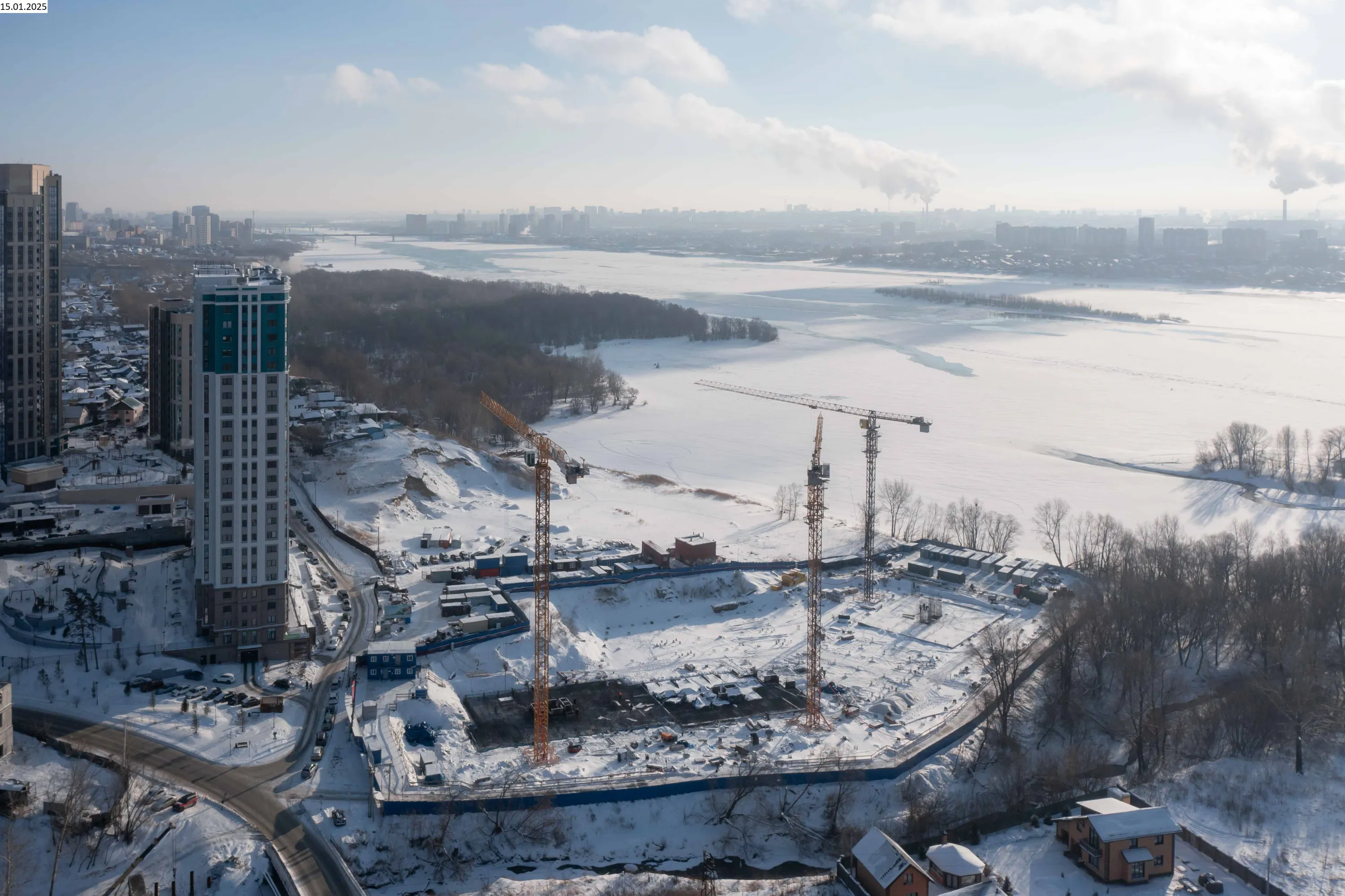 ЖК Страна.Береговая ход строительства