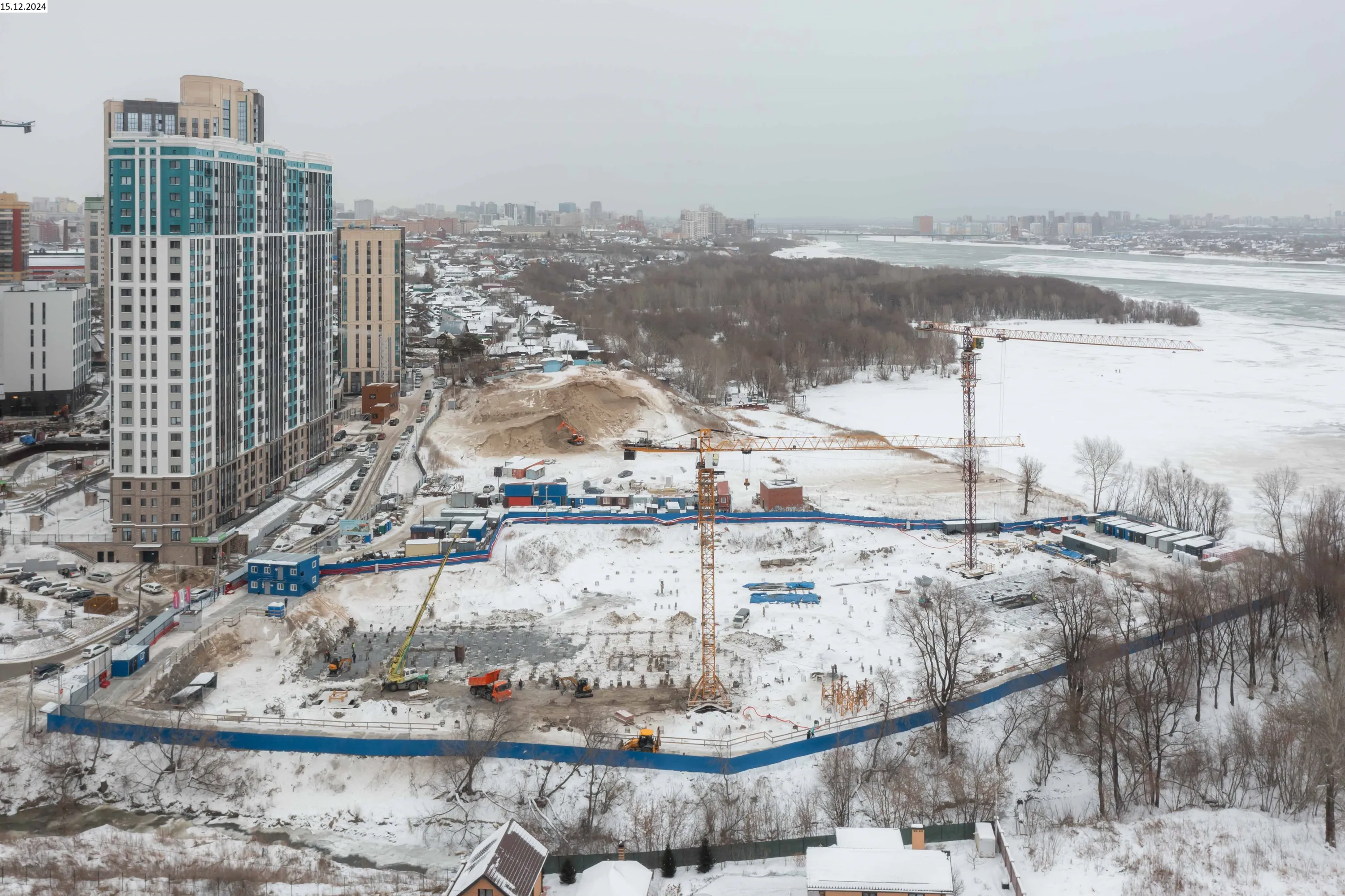 ЖК Страна.Береговая ход строительства