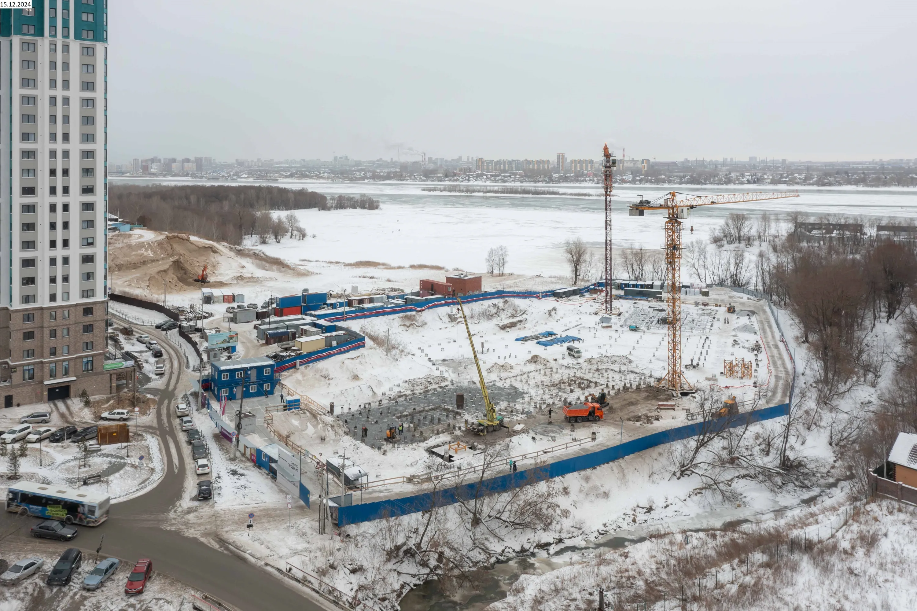 ЖК Страна.Береговая ход строительства