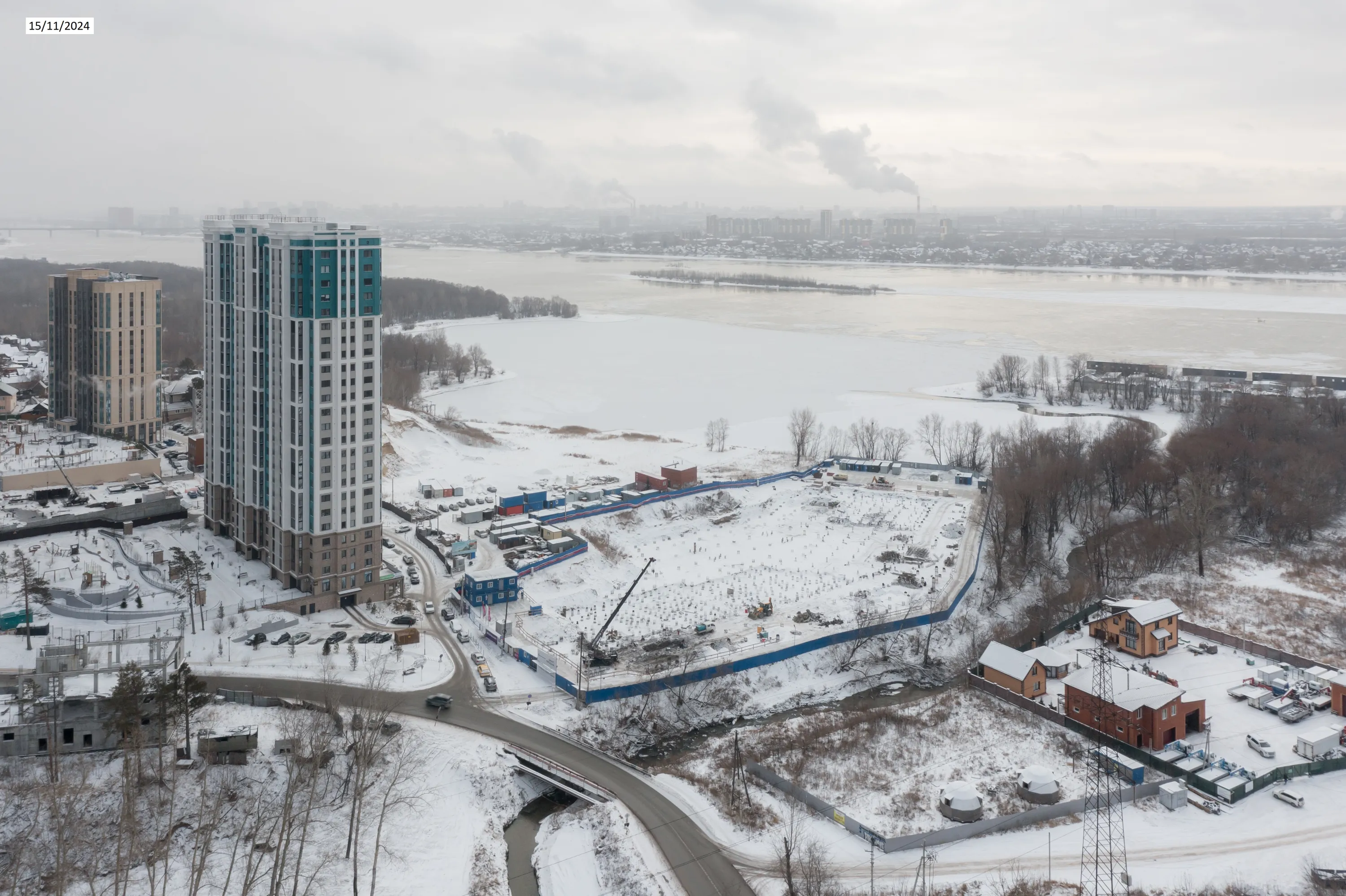 ЖК Страна.Береговая ход строительства