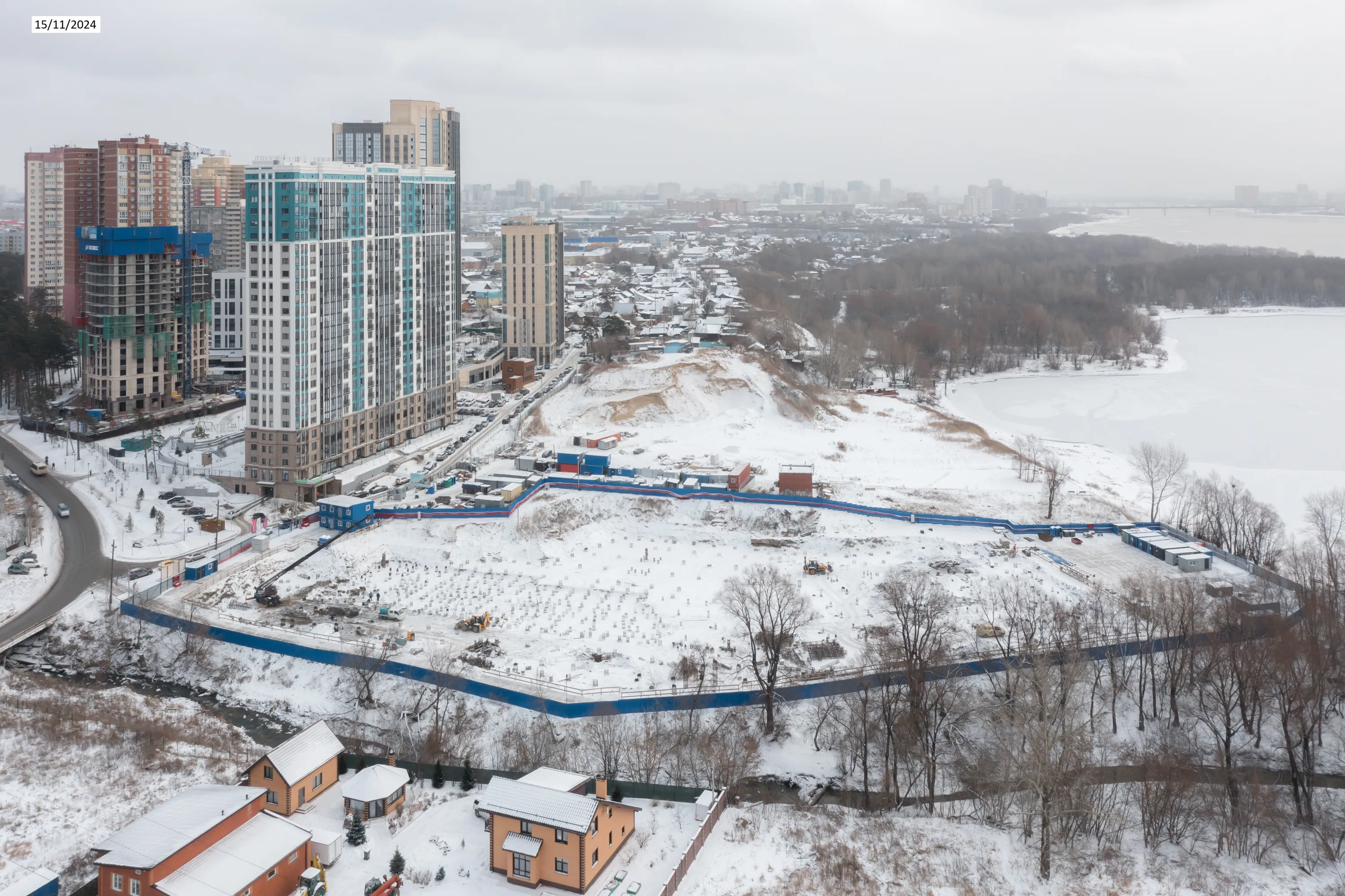 ЖК Страна.Береговая ход строительства