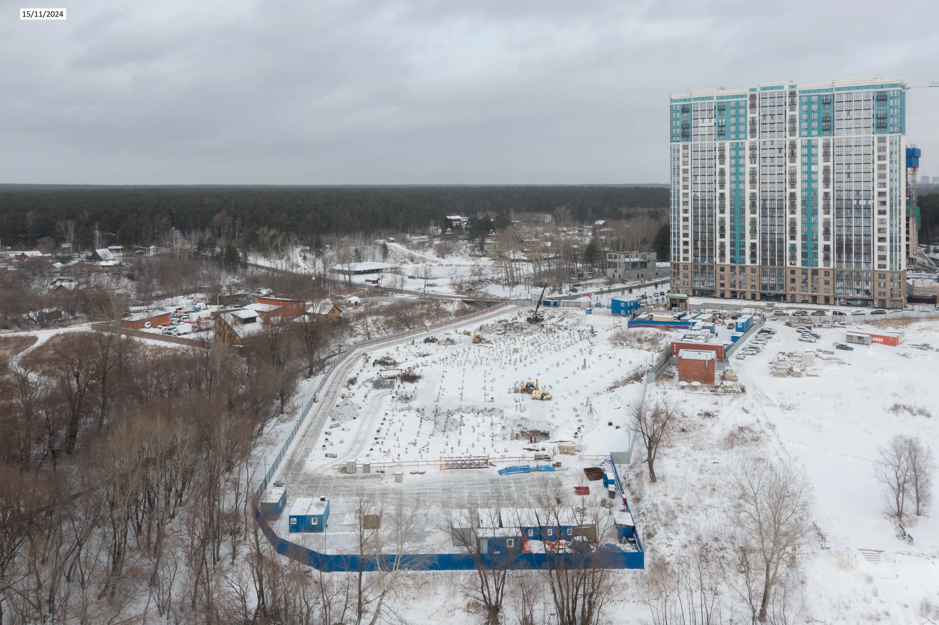 ЖК Страна.Береговая ход строительства