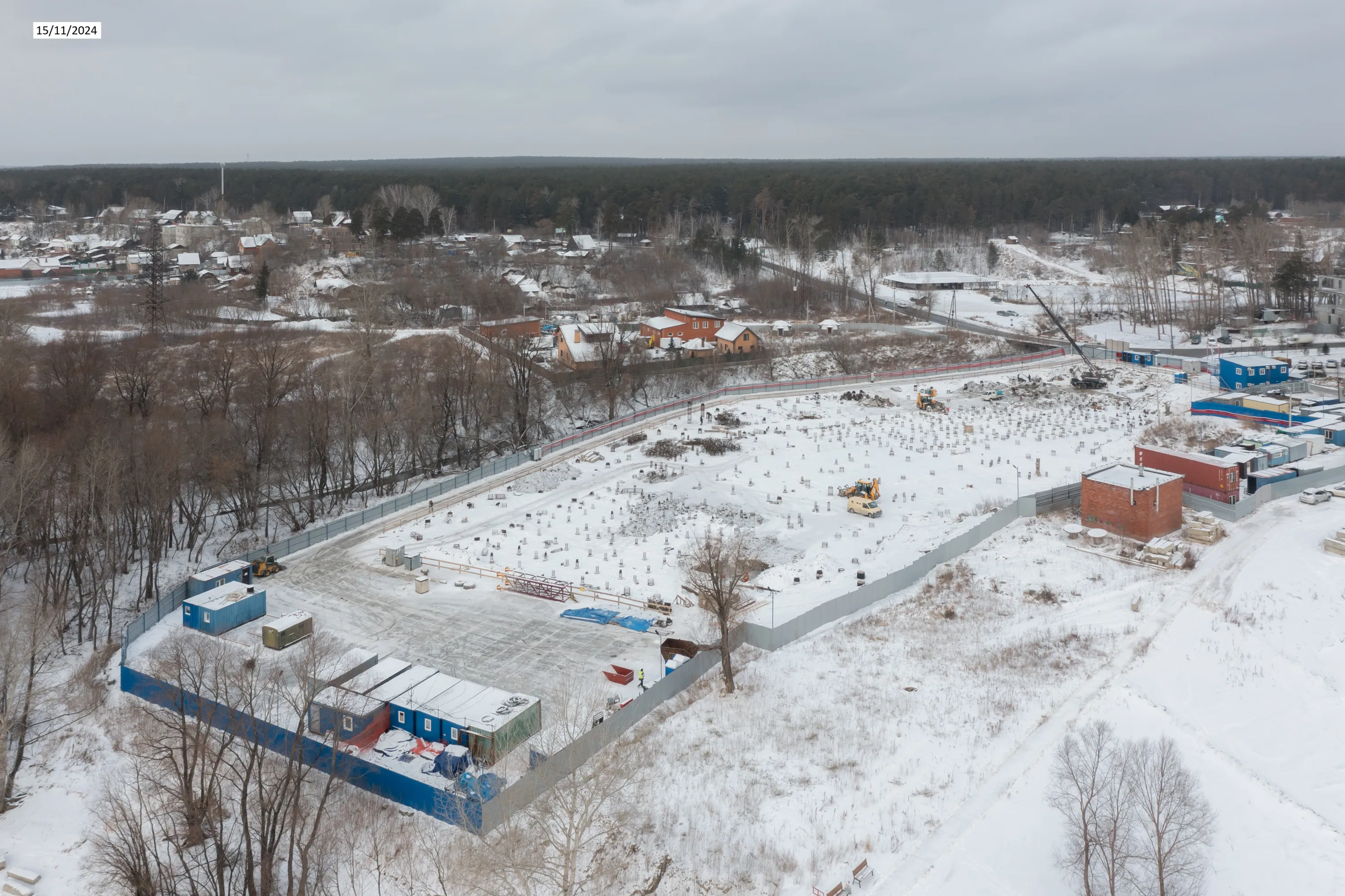 ЖК Страна.Береговая ход строительства