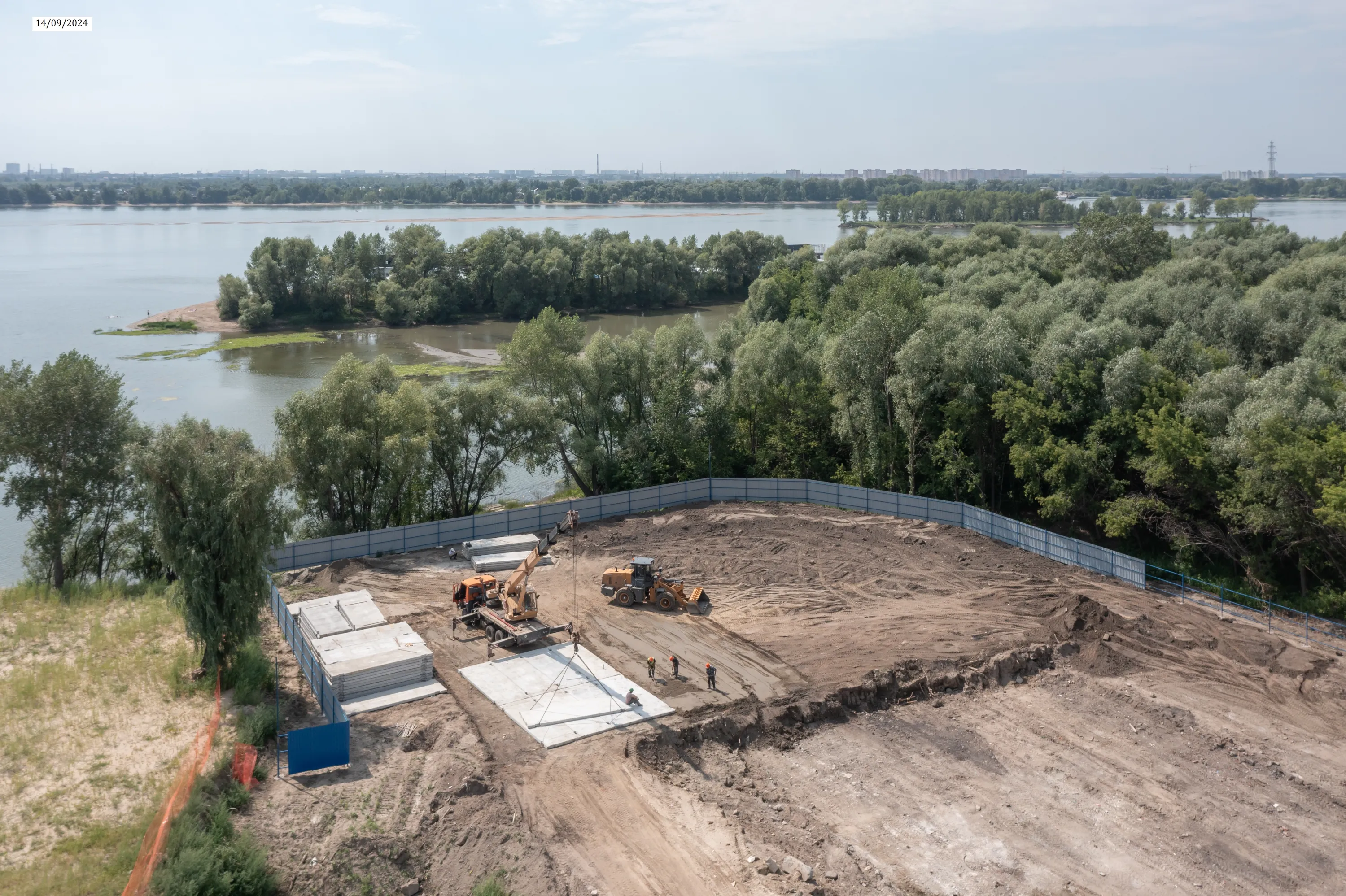 ЖК Страна.Береговая ход строительства