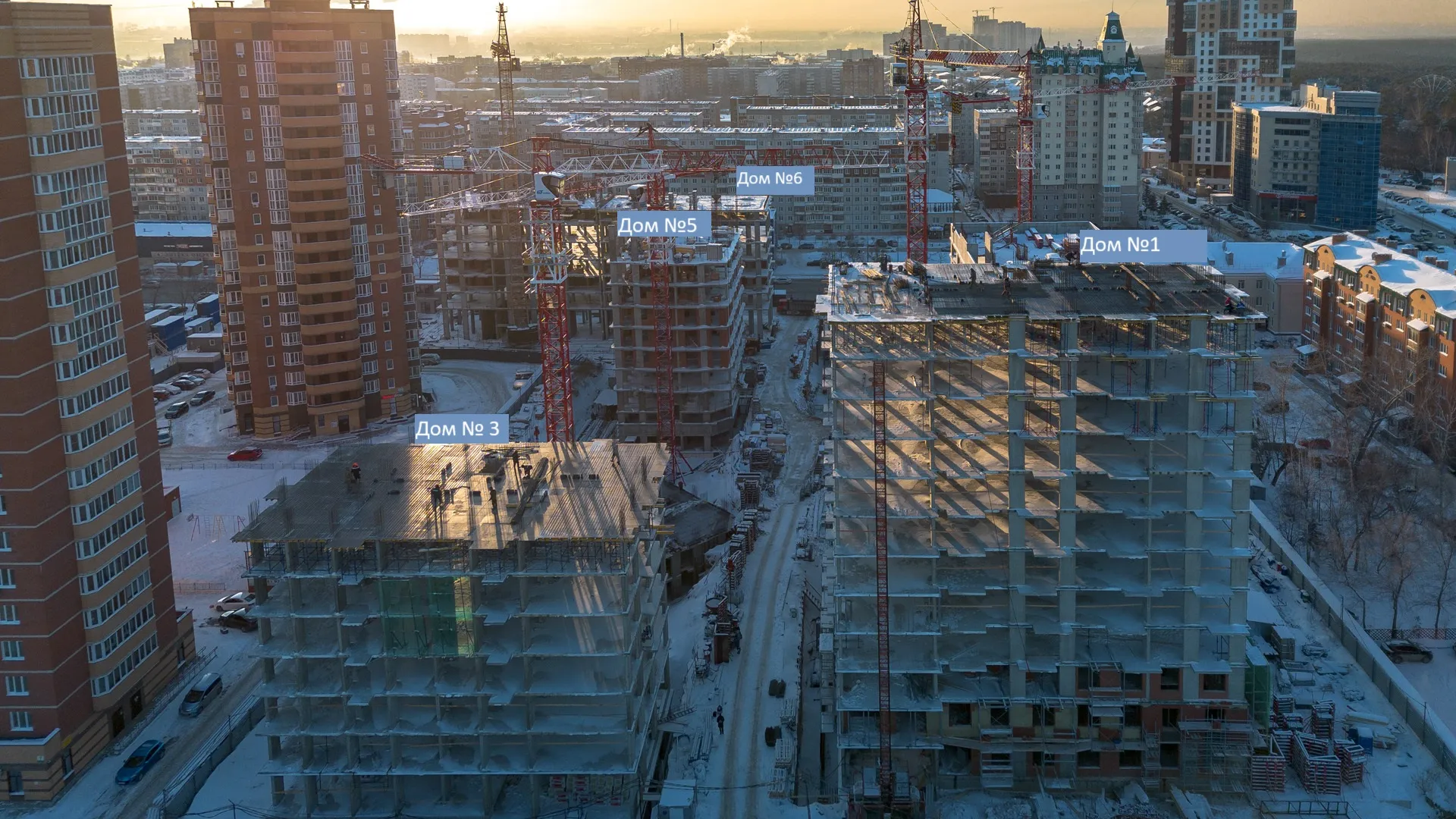 ЖК Русское солнце ход строительства