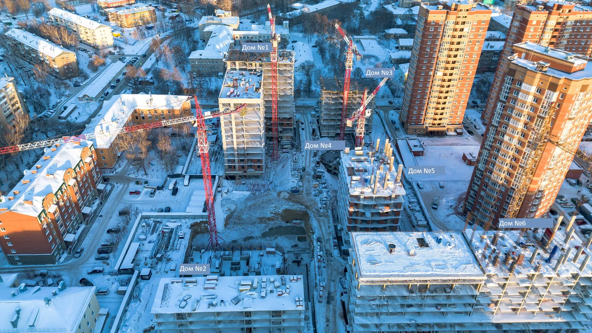 ЖК Русское солнце ход строительства