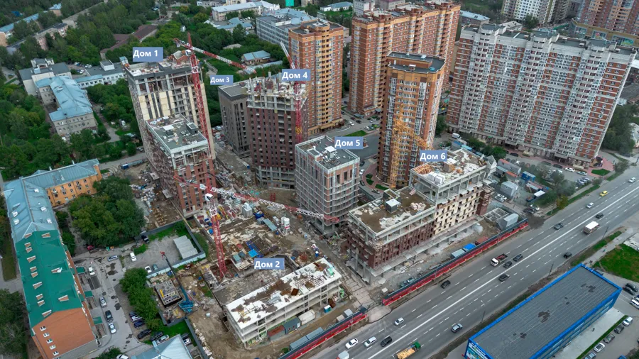 ЖК Русское солнце ход строительства