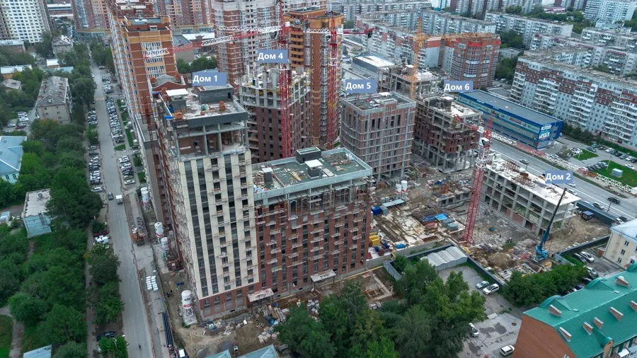 ЖК Русское солнце ход строительства