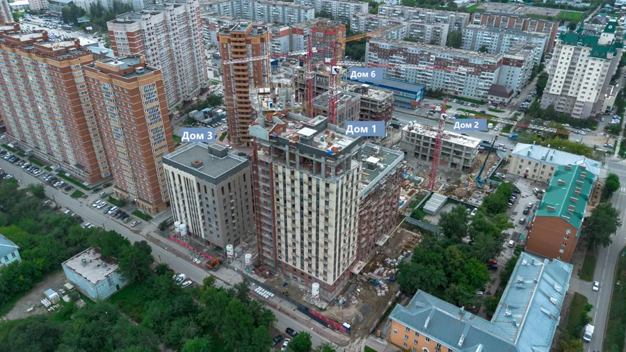 ЖК Русское солнце ход строительства