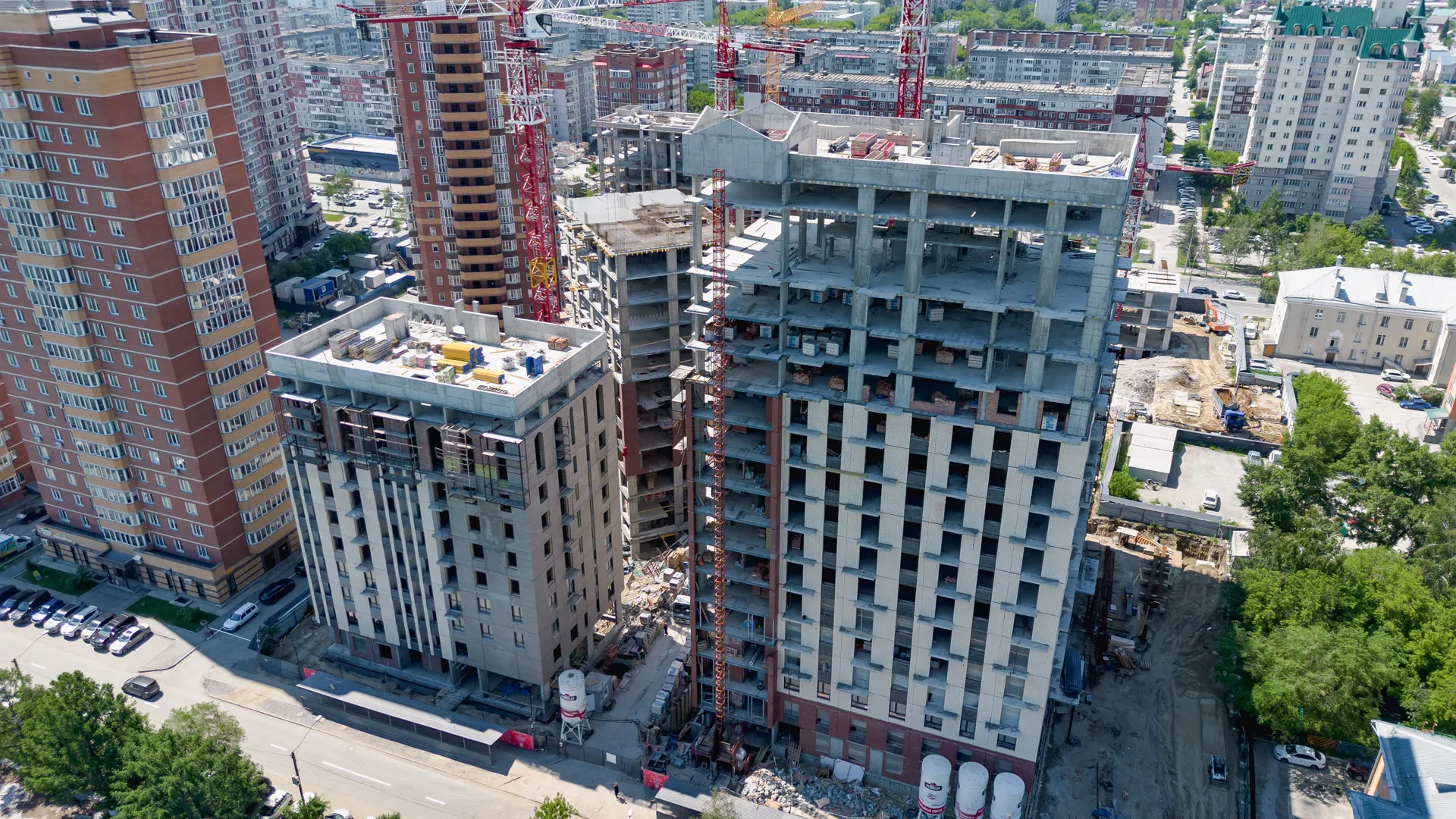 ЖК Русское солнце ход строительства