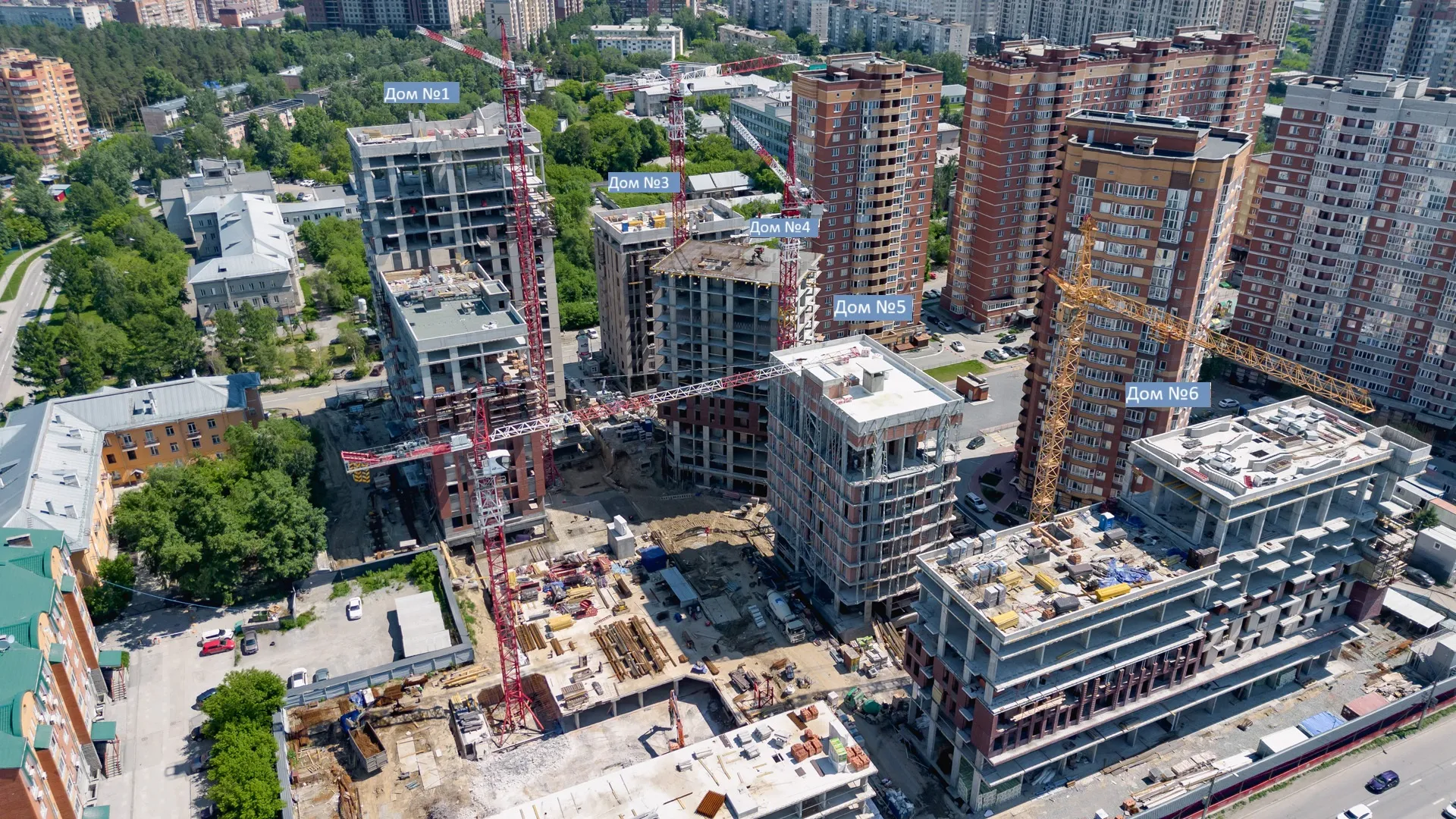 ЖК Русское солнце ход строительства