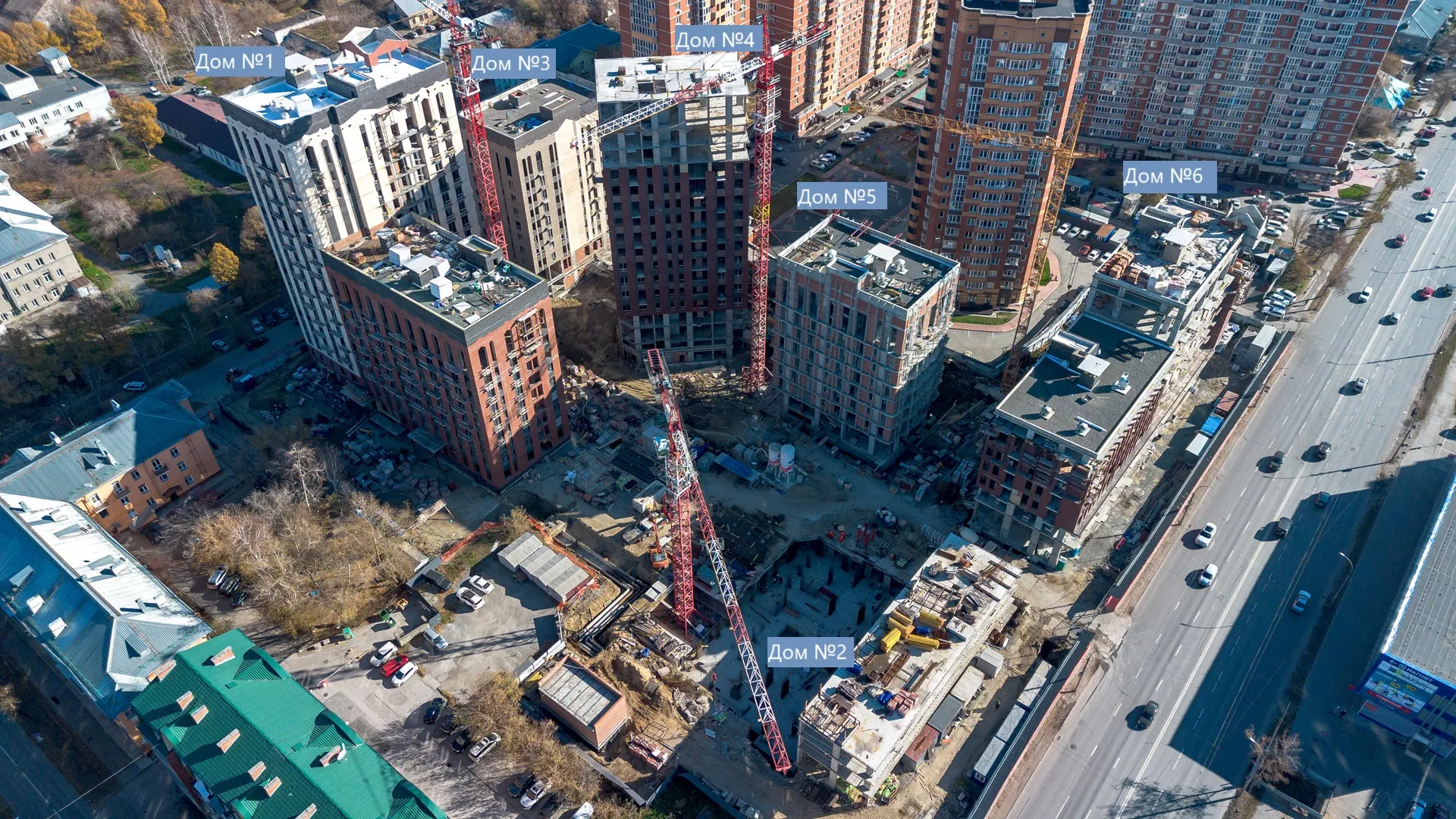 ЖК Русское солнце ход строительства