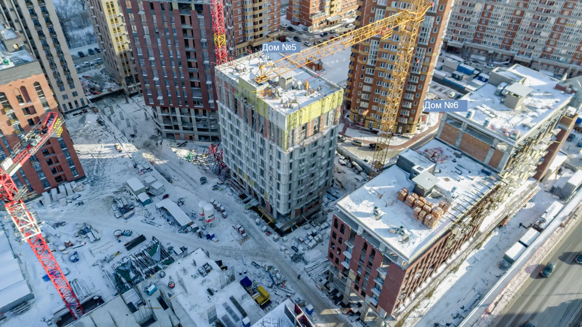 ЖК Русское солнце ход строительства