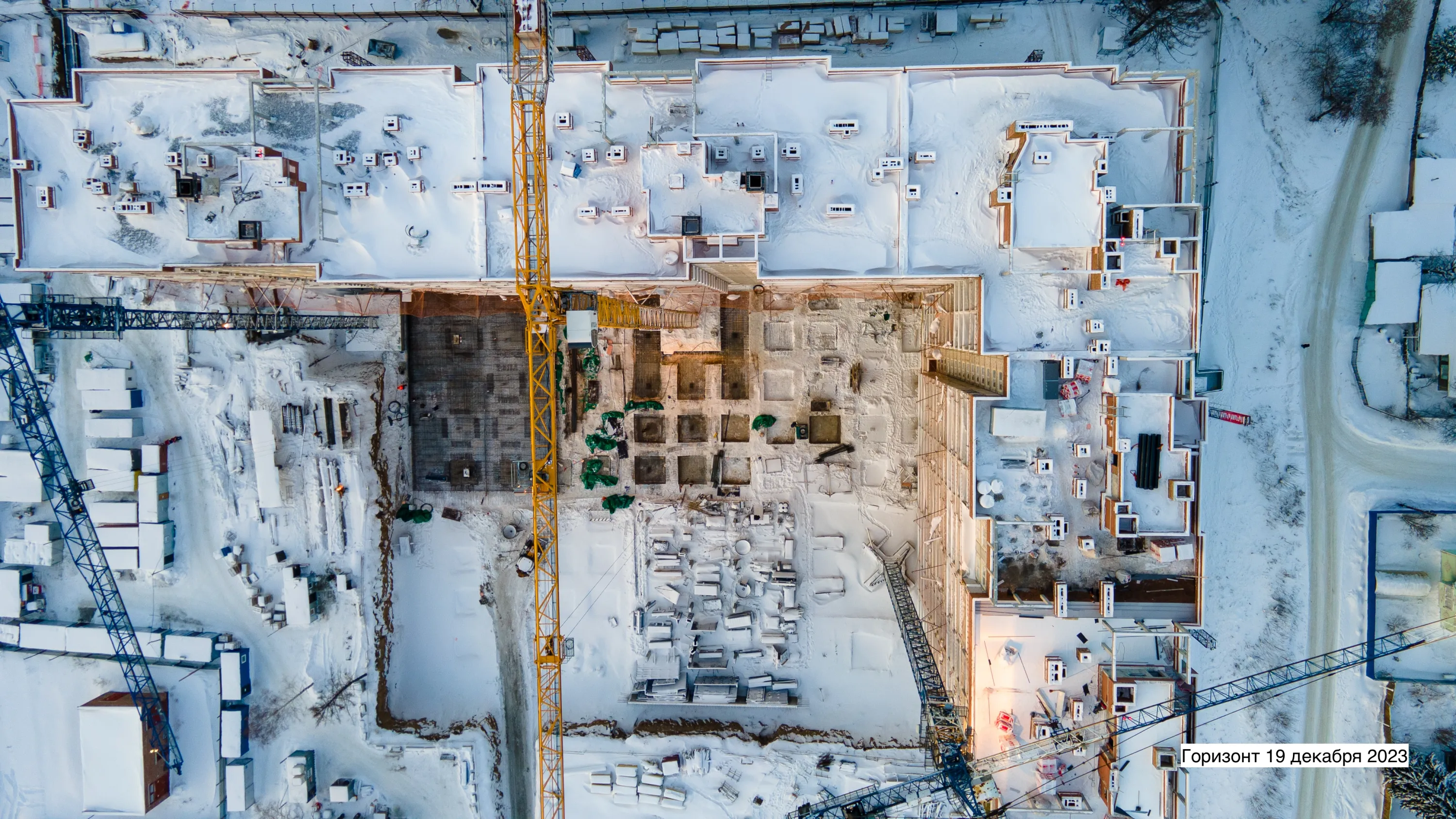 ЖК  GORIZONT  (ГОРИЗОНТ) ход строительства