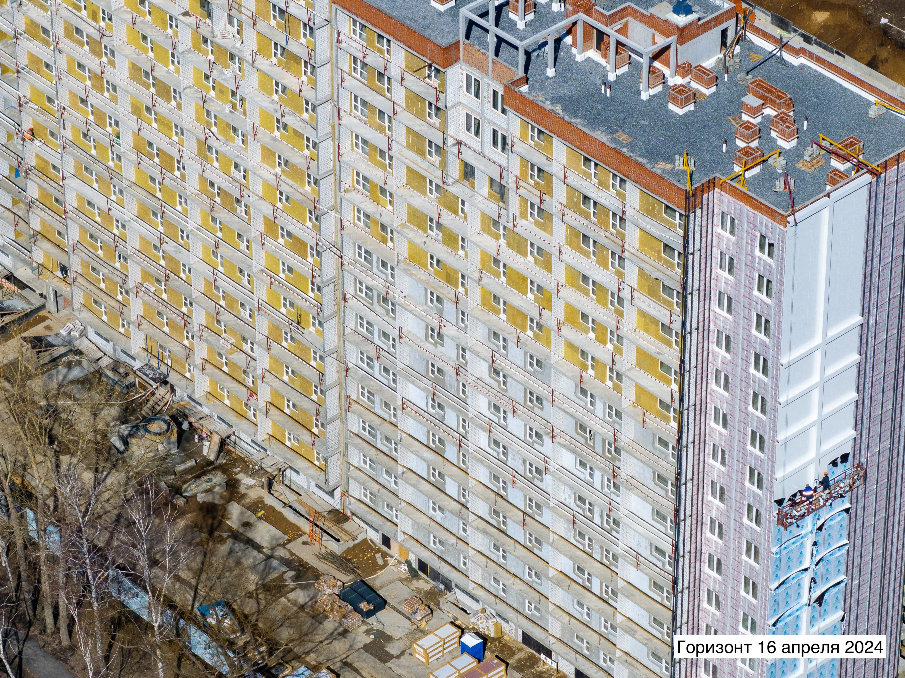 ЖК  GORIZONT  (ГОРИЗОНТ) ход строительства