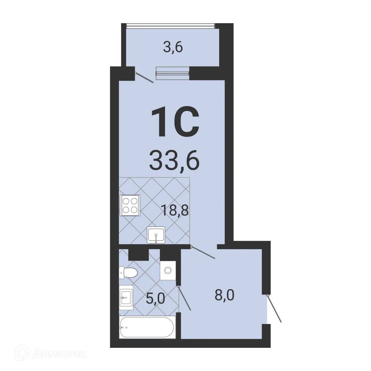 Фото квартиры в ЖК Тетрис