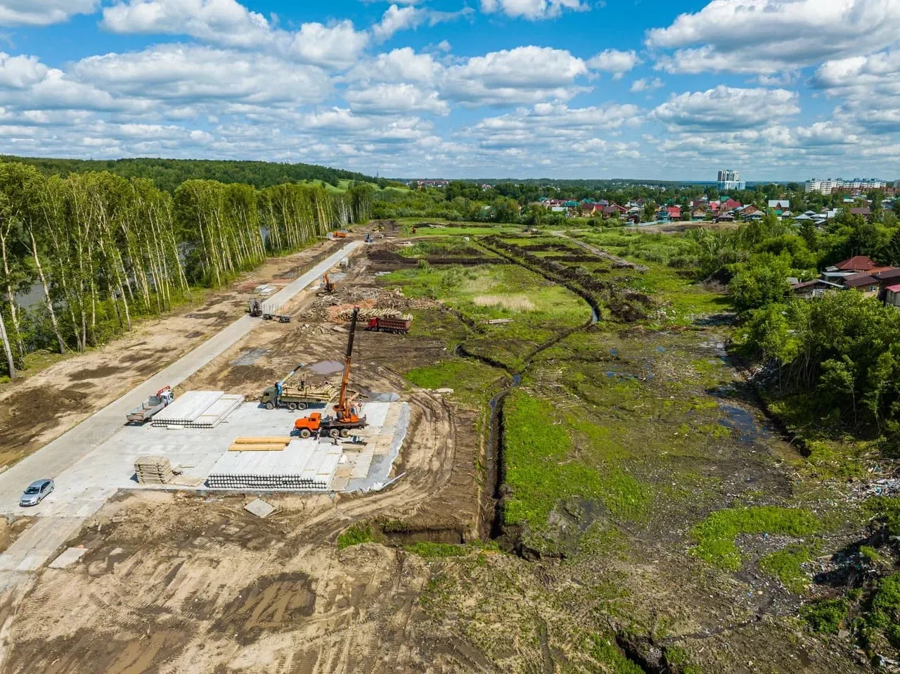 ЖК Скандинавские кварталы ход строительства