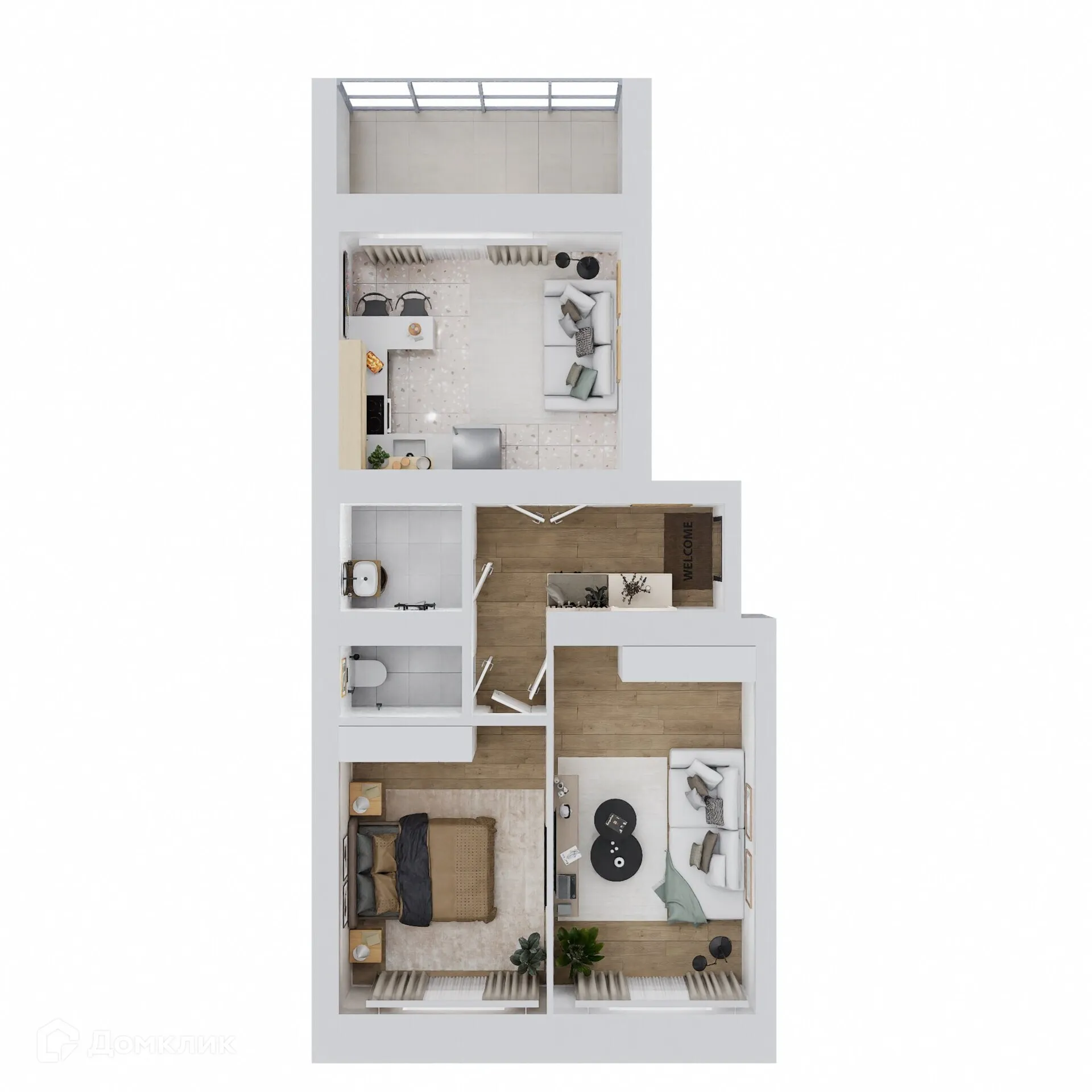 Фото квартиры в ЖК Дивногорский