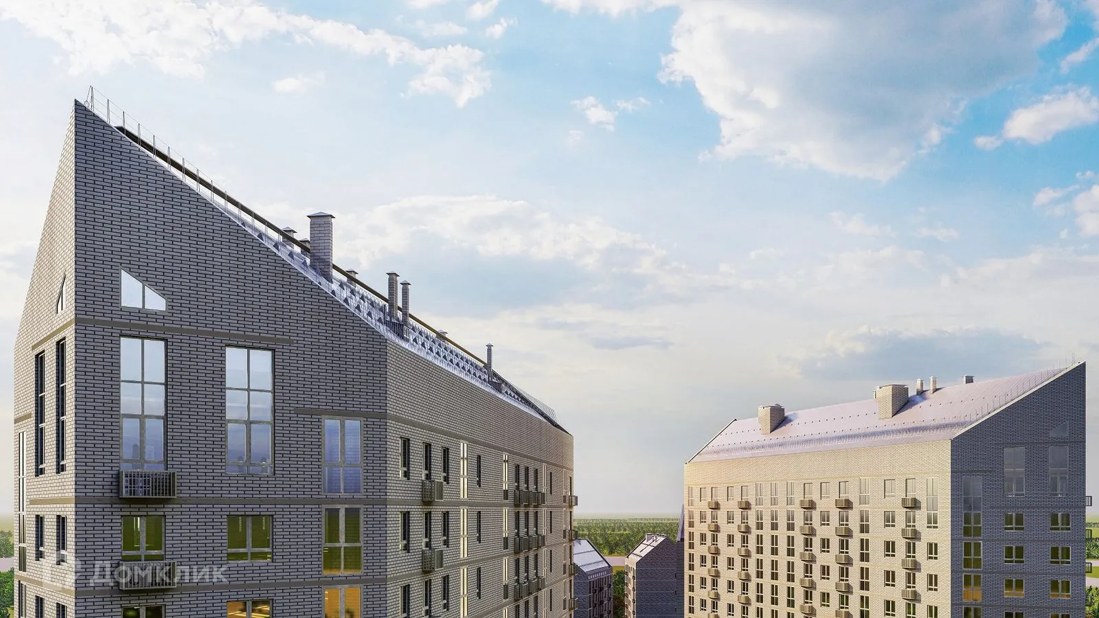 Планировка студии квартиры 57.06 м² в ЖК Основатели, г. Новосибирск — фото 2